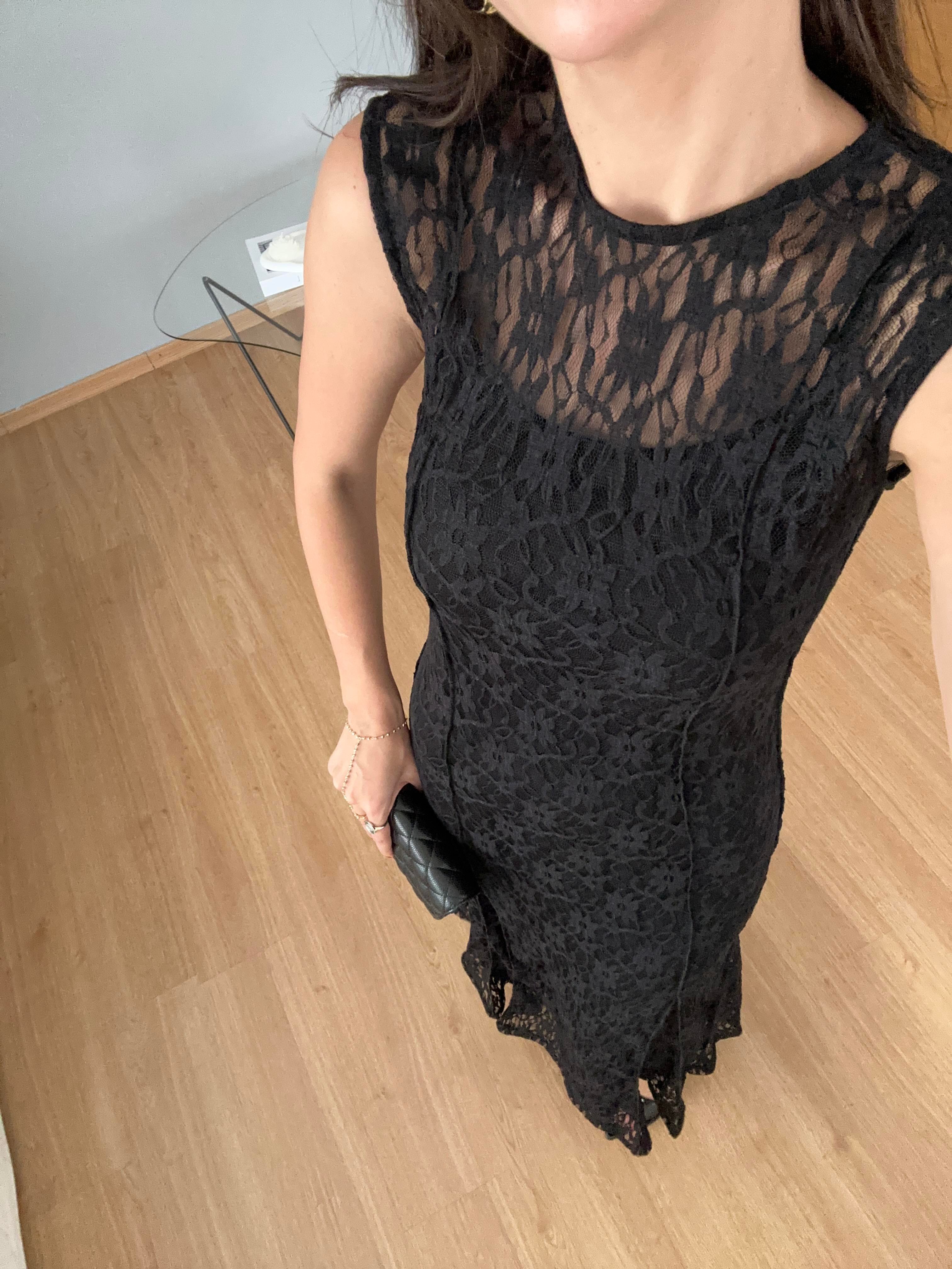 Serena Dantel Elbise 