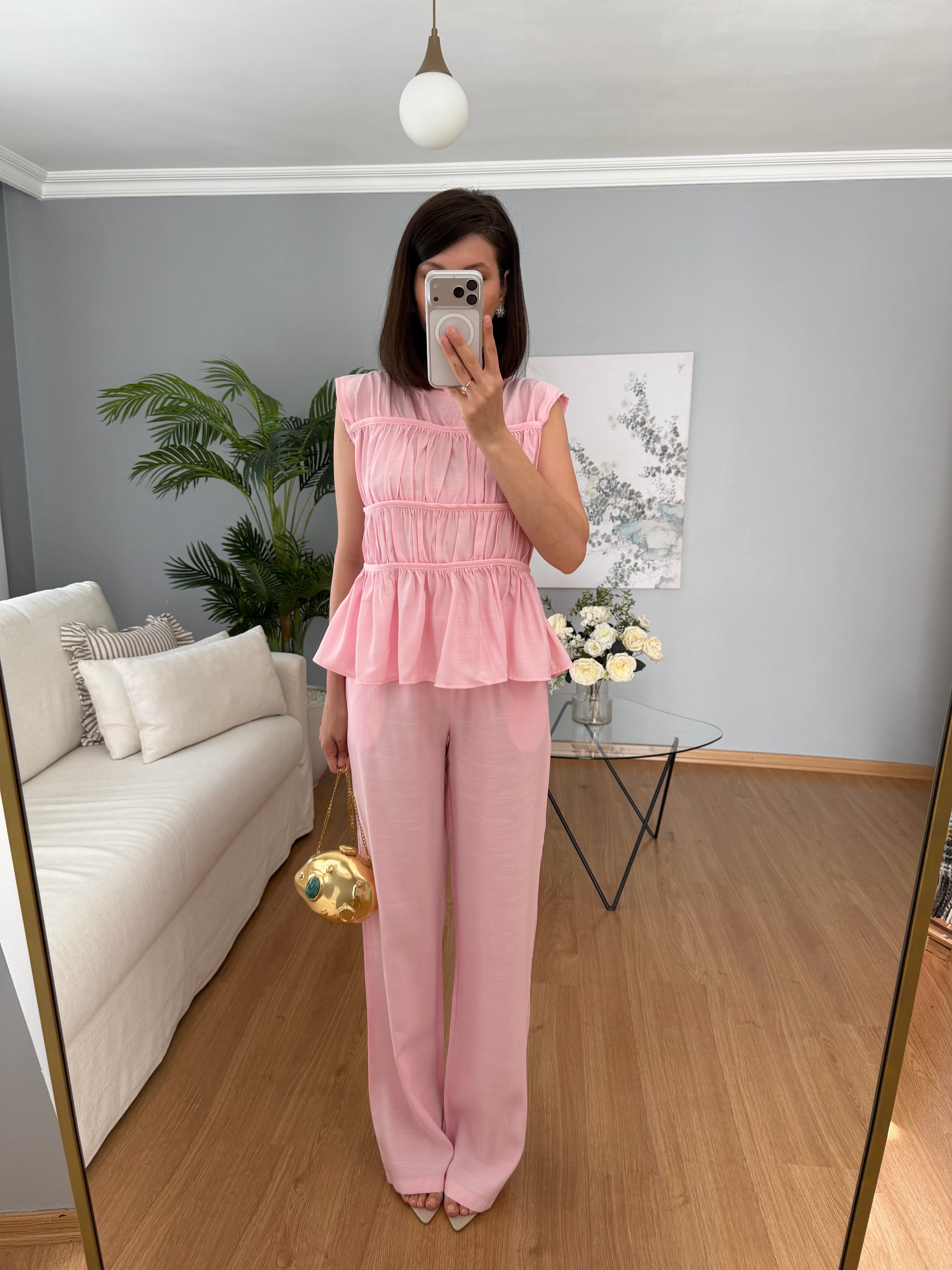 Sliva Pembe Renk Takım