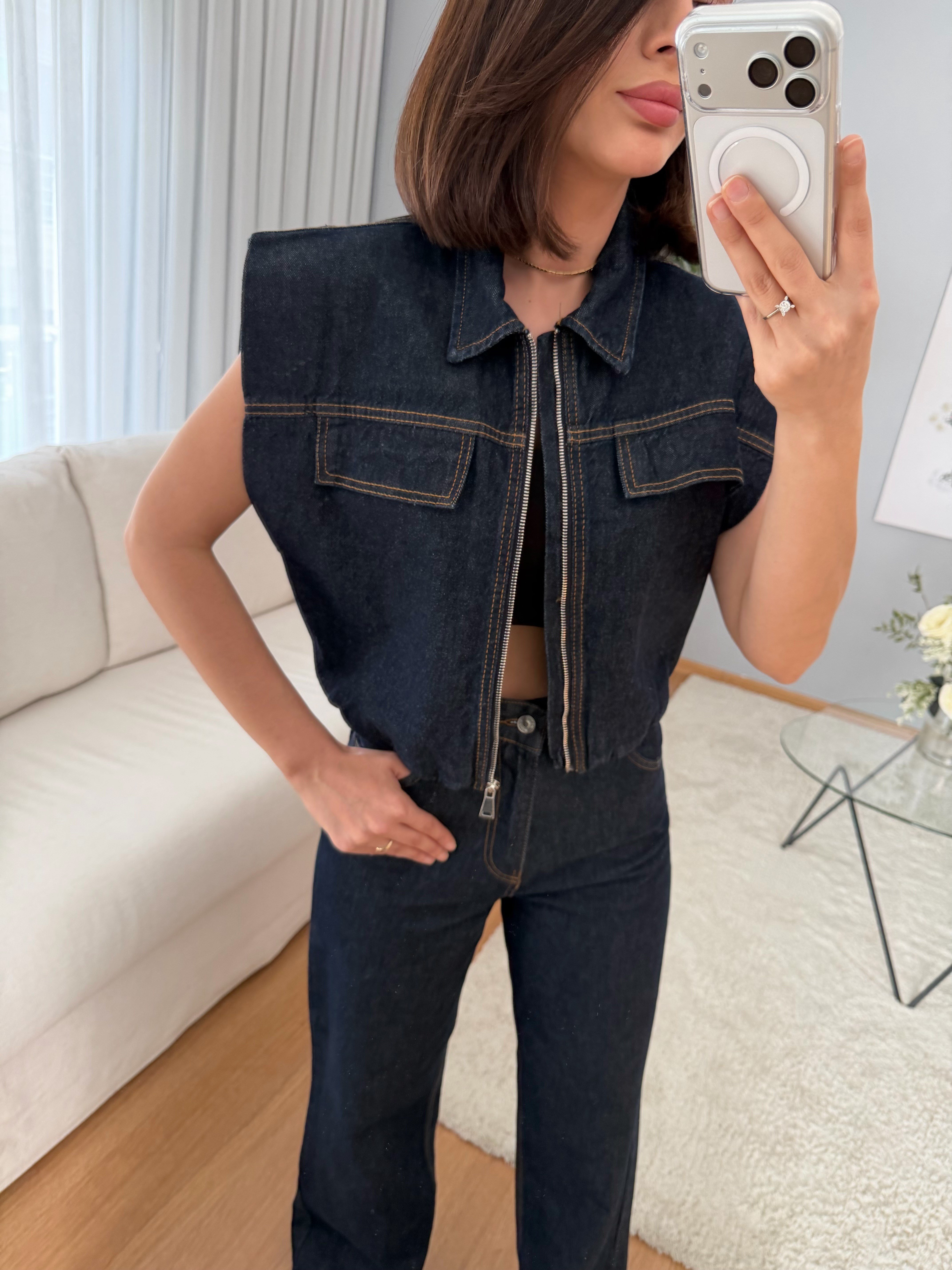Starline Denim Yelek