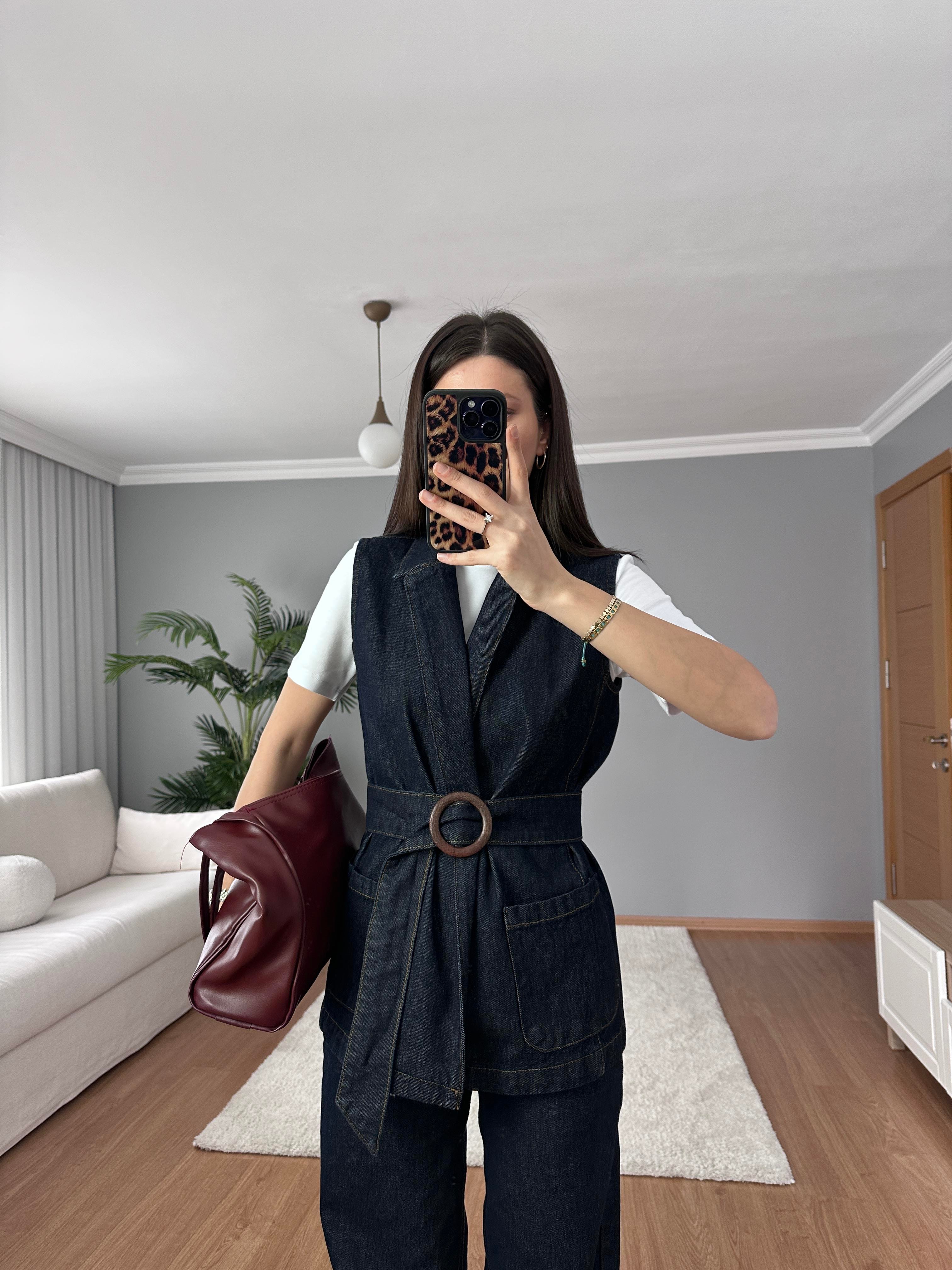 Stella Denim Yelek 