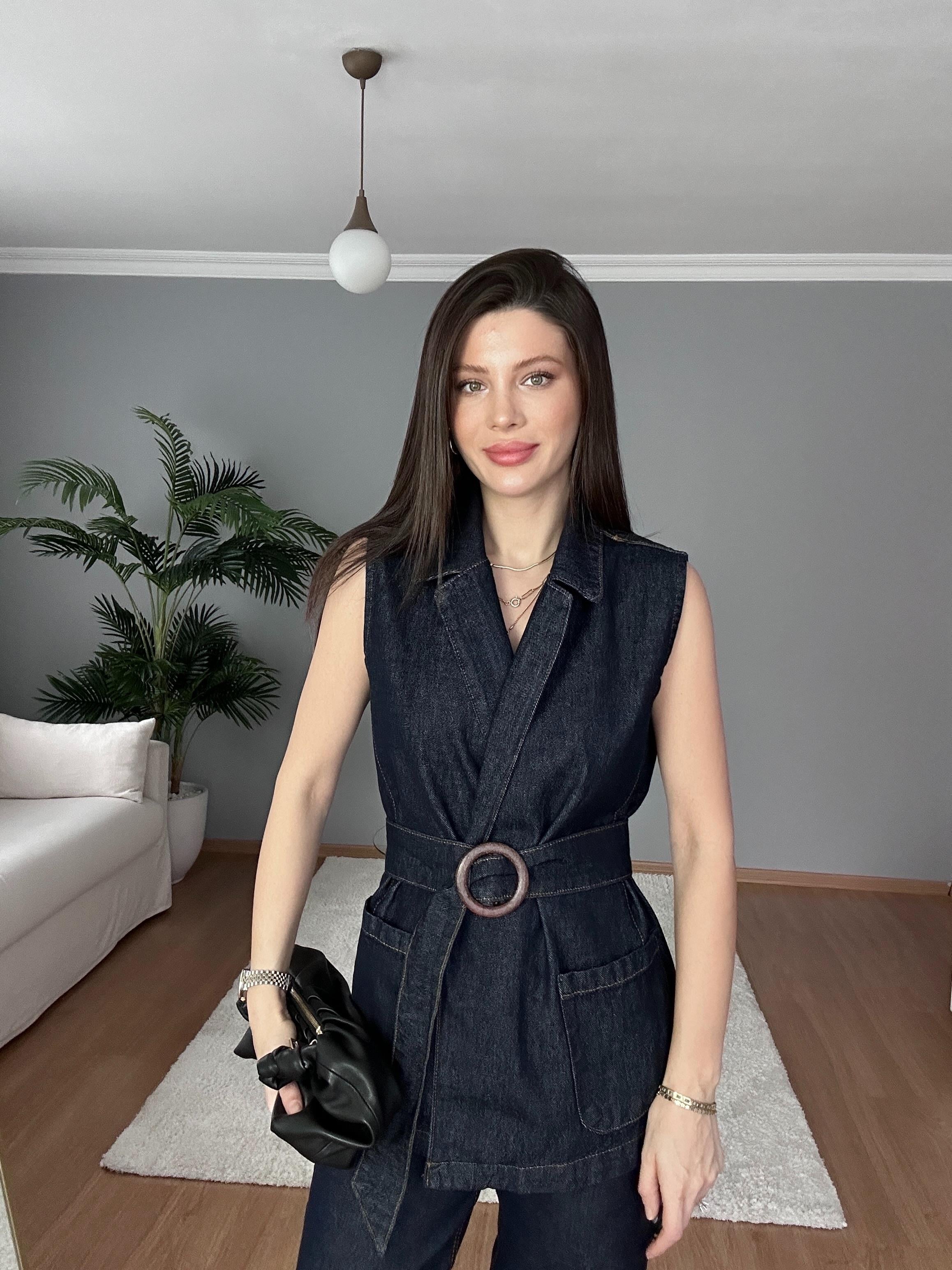 Stella Denim Yelek 