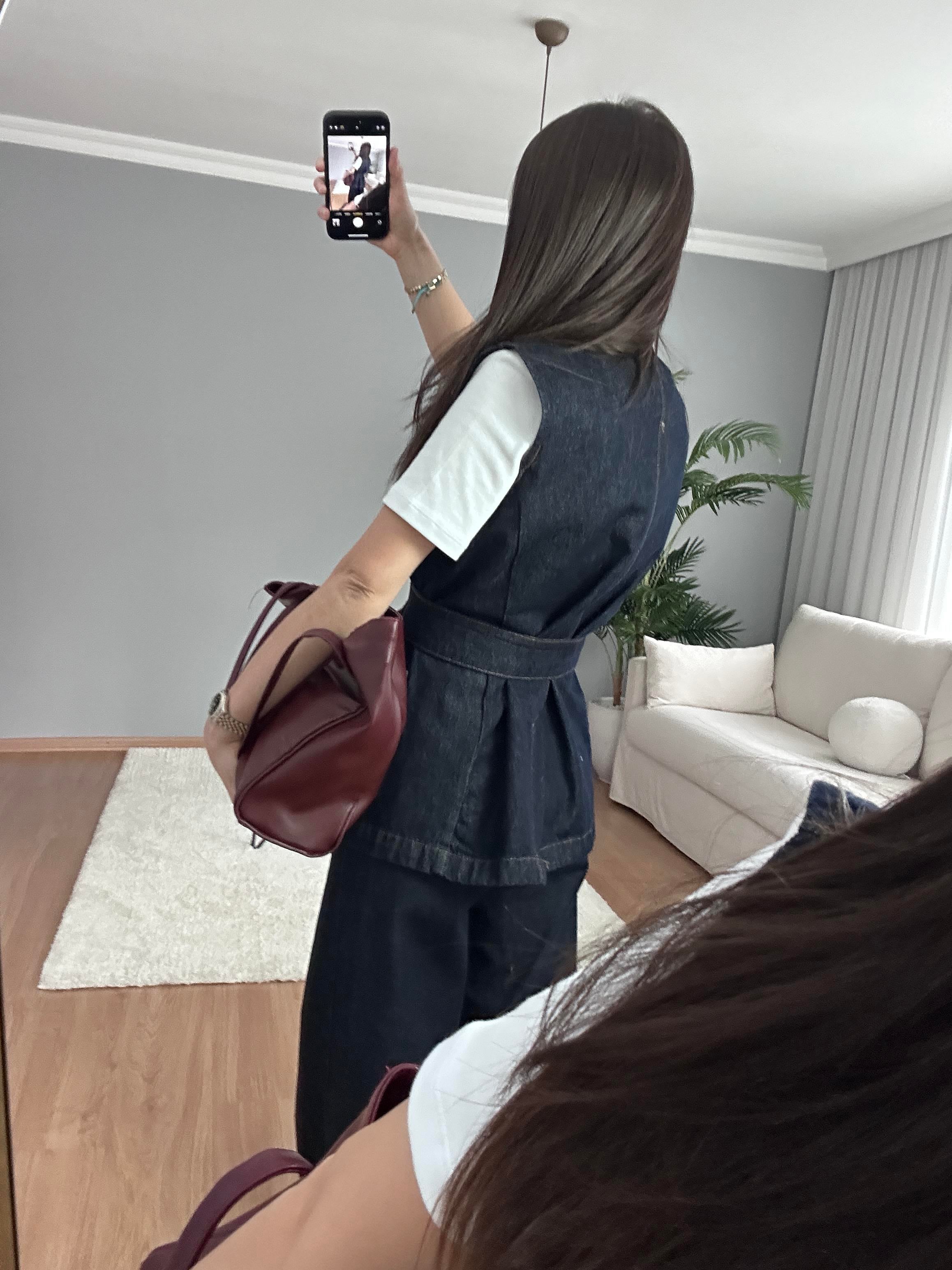 Stella Denim Yelek 