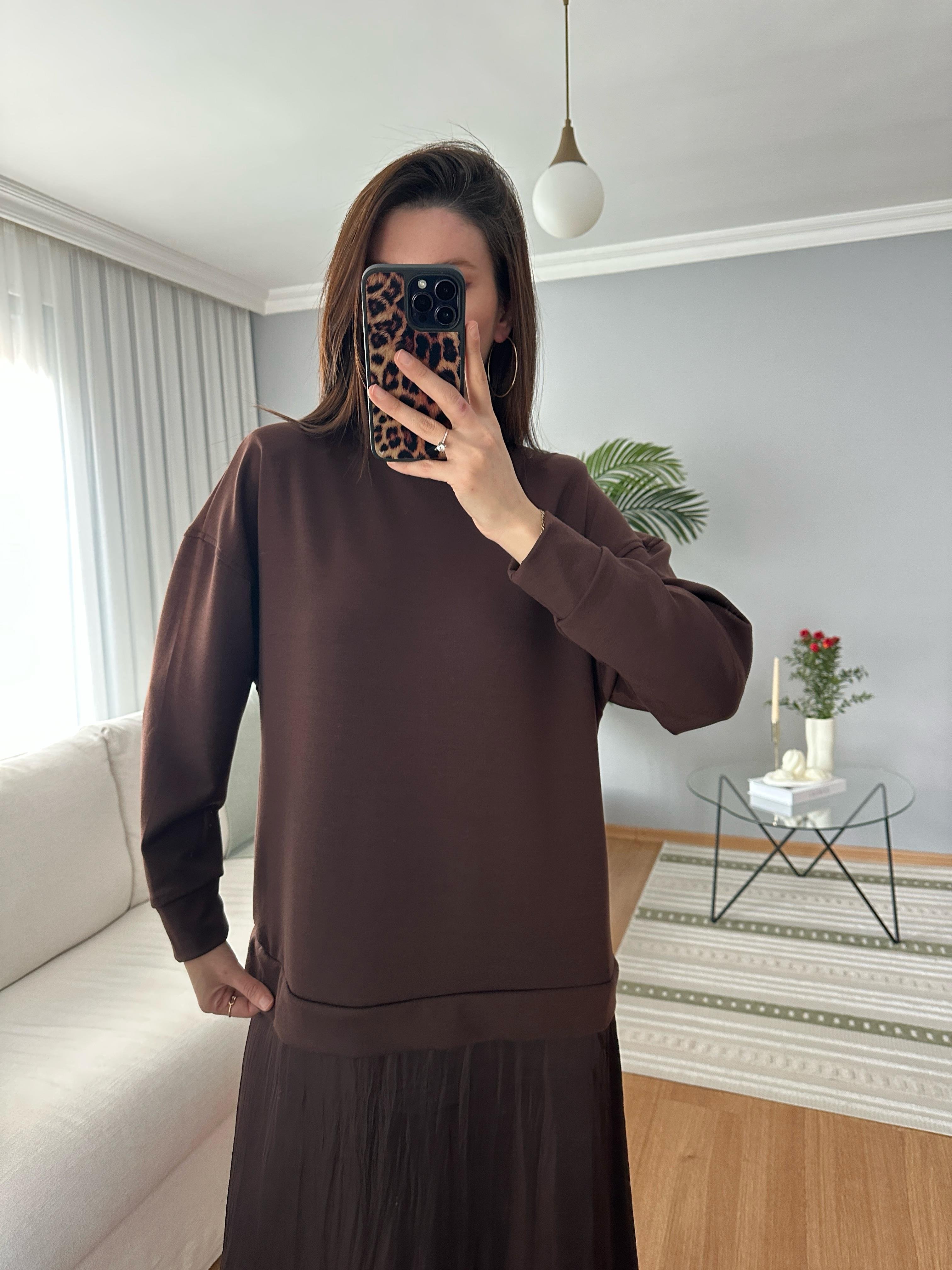 Sweat Elbise 