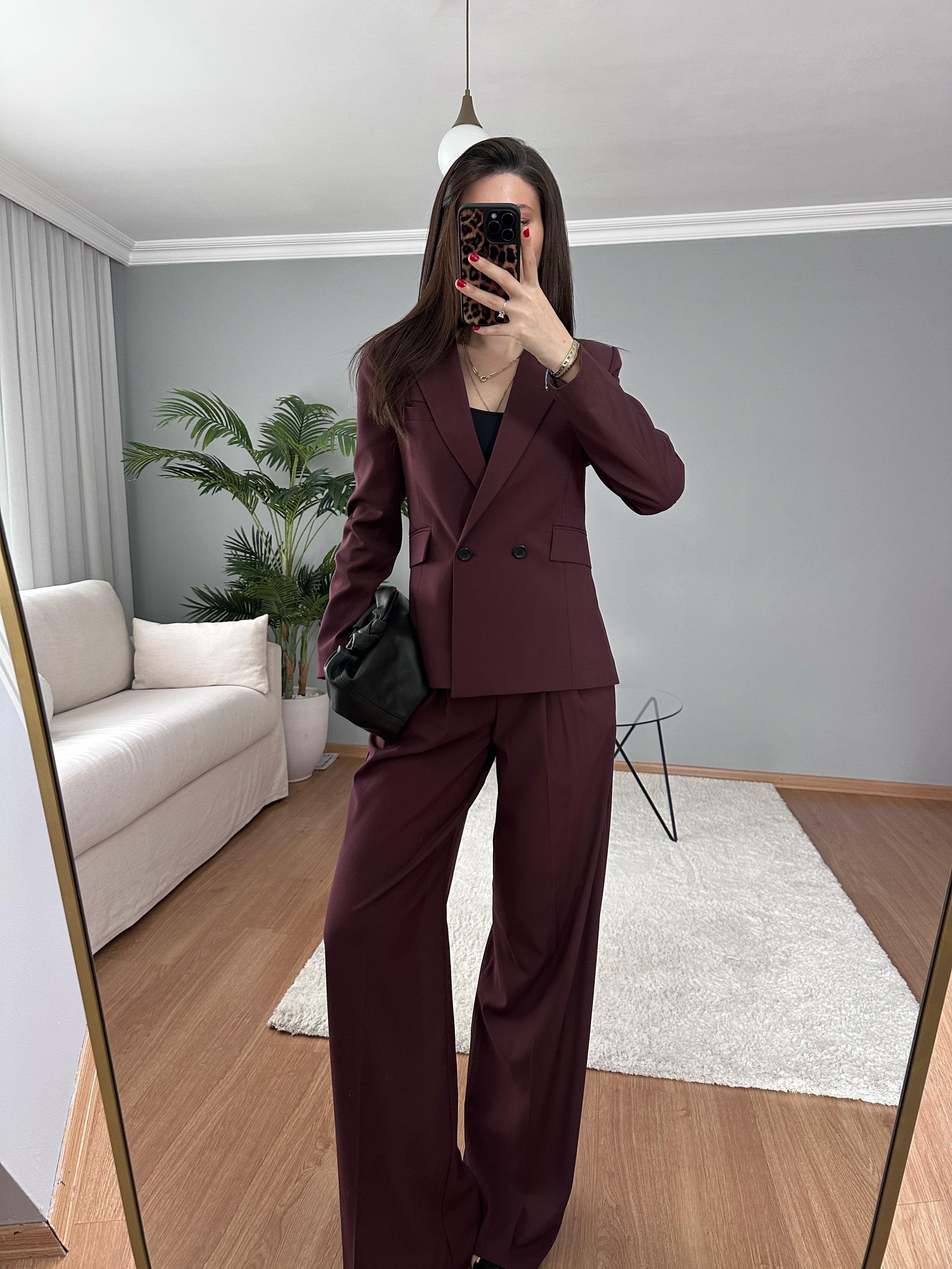 Vera Bordo Yelekli Takım