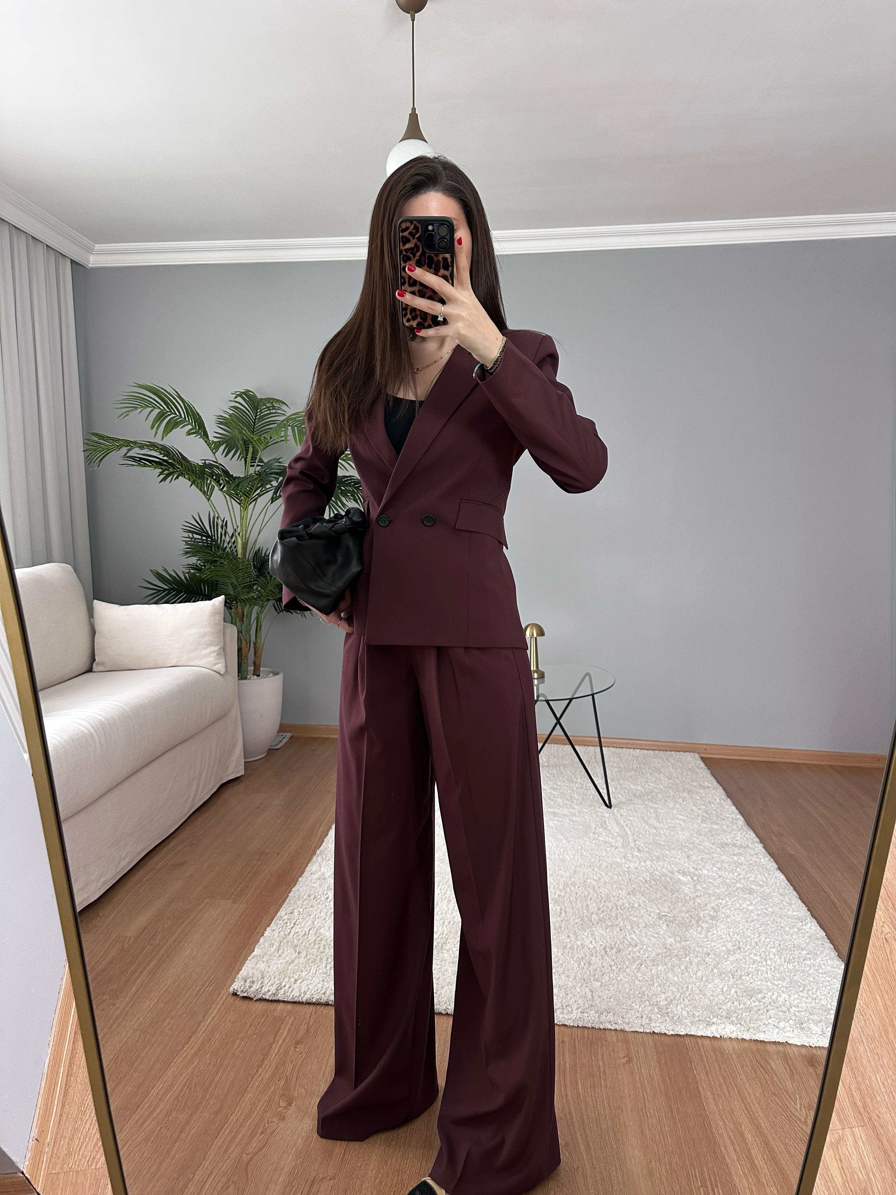 Vera Bordo Yelekli Takım