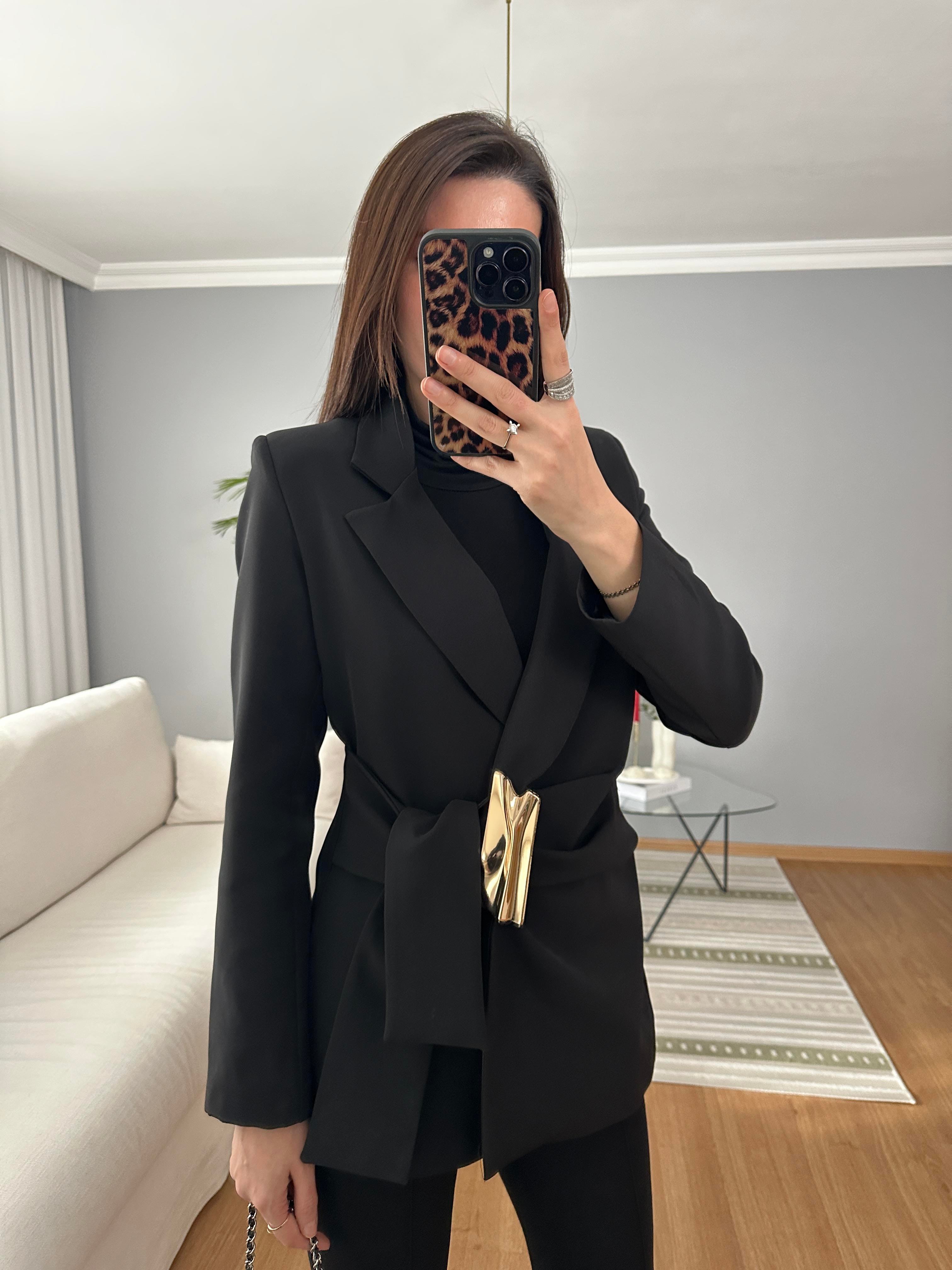 Vivienne Siyah Ceket 