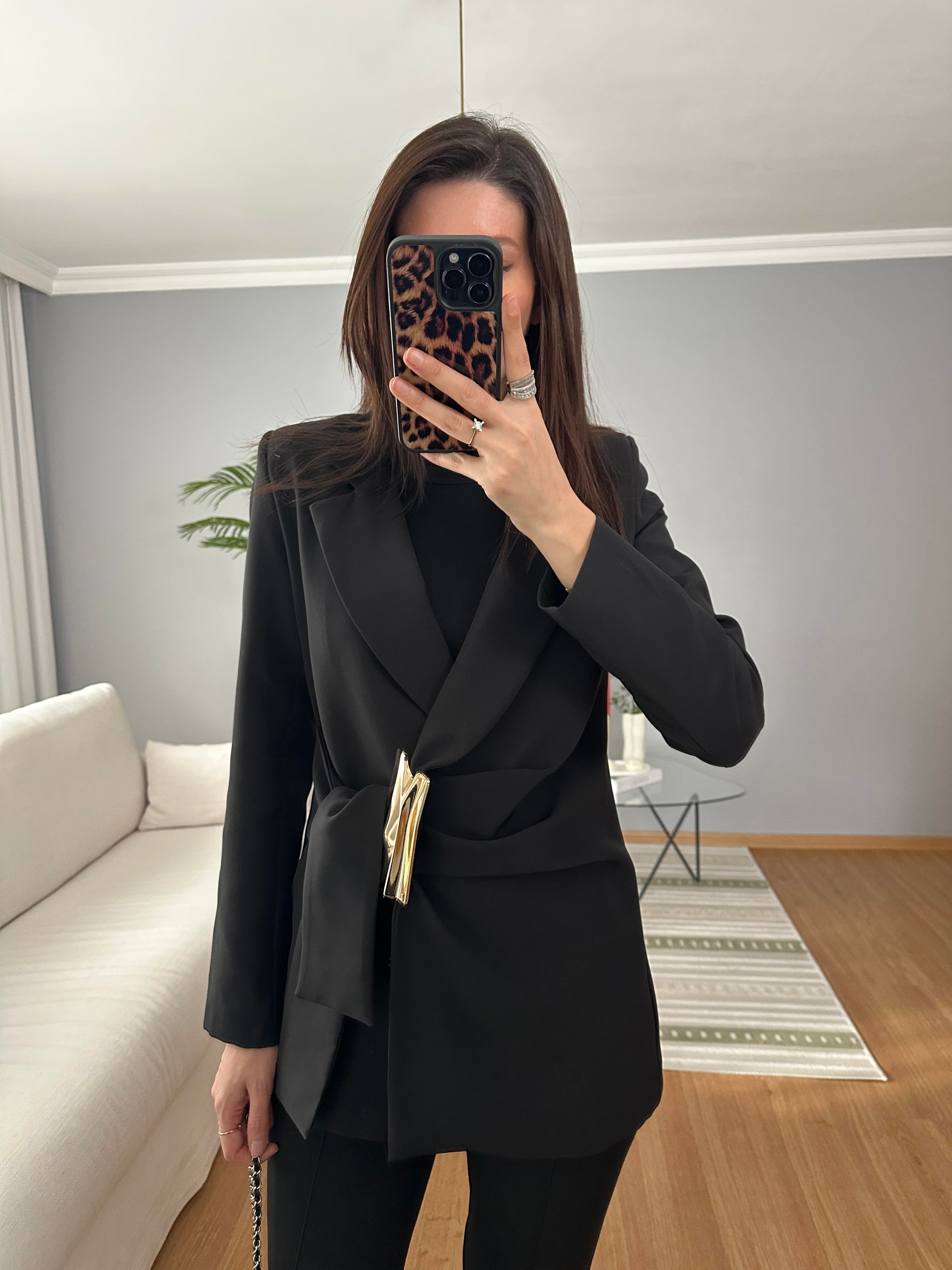 Vivienne Siyah Ceket 