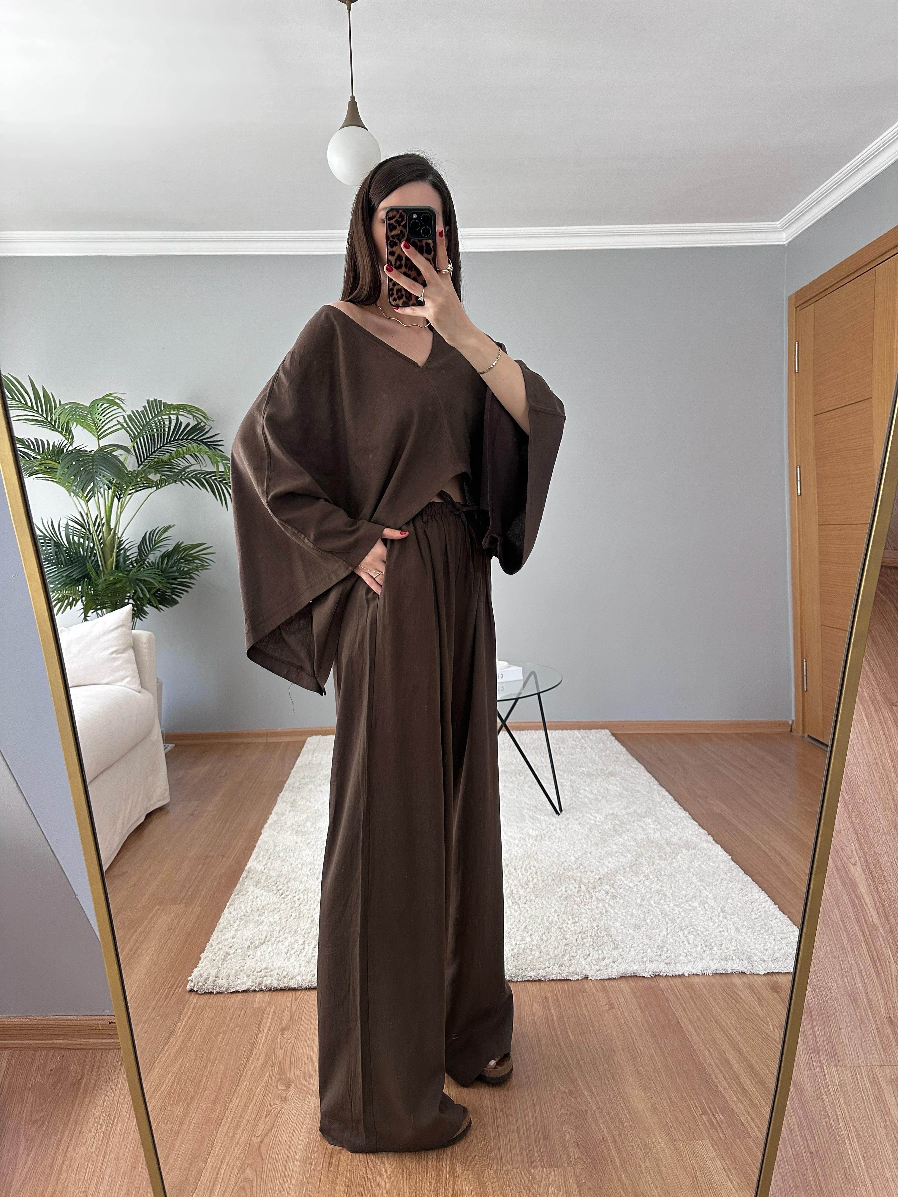 Yarasa Kol Kahve Takım