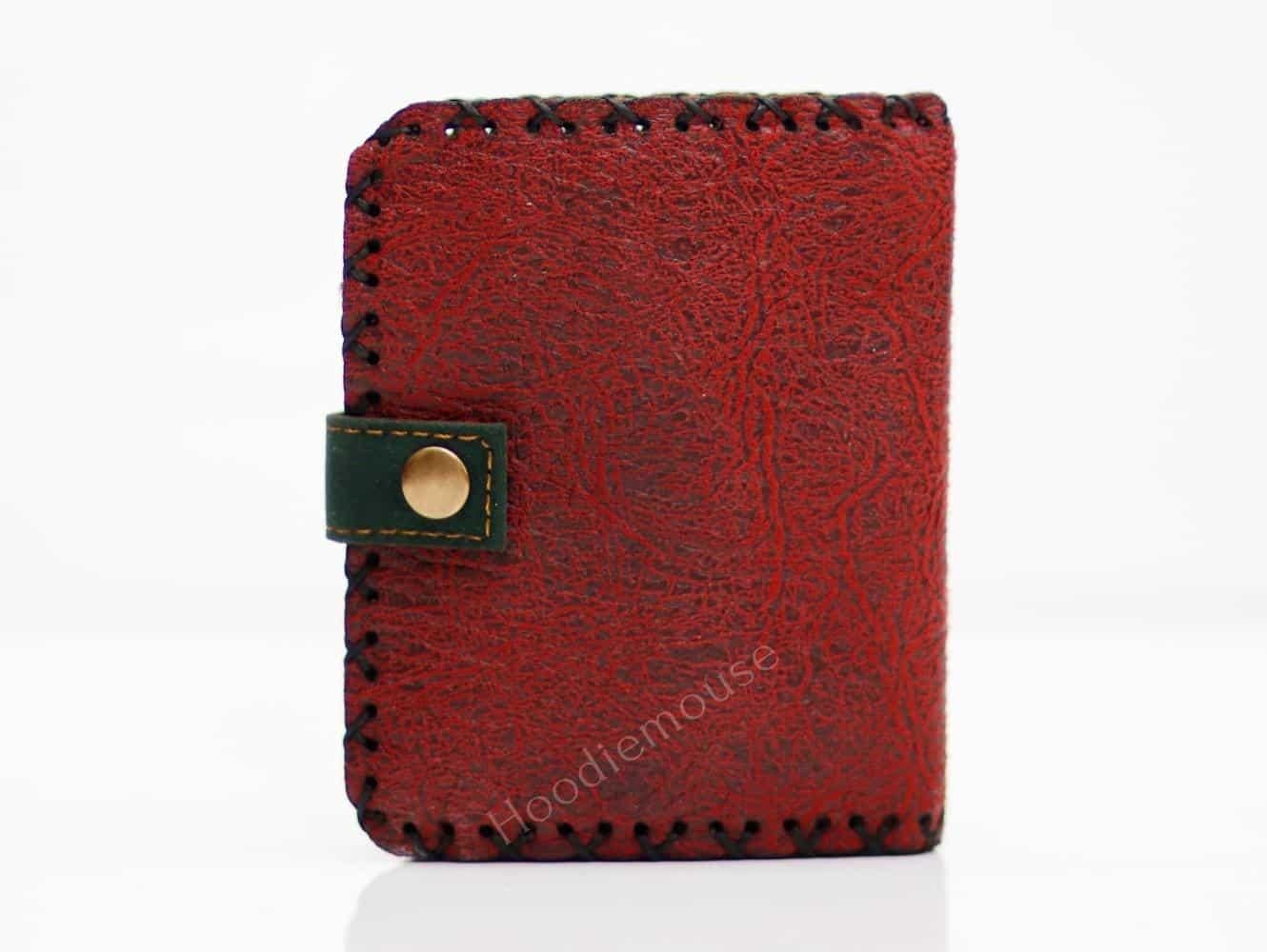 CADI Figürlü Küçük Cüzdan Etnik Bohem Retro Style - BORDO