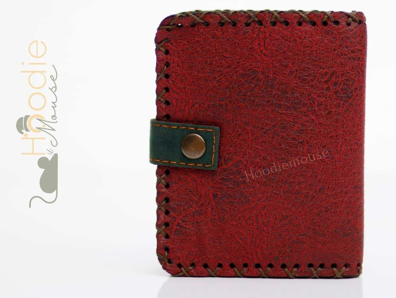 KARGA Figürlü Küçük Cüzdan Etnik Bohem Retro Style -BORDO