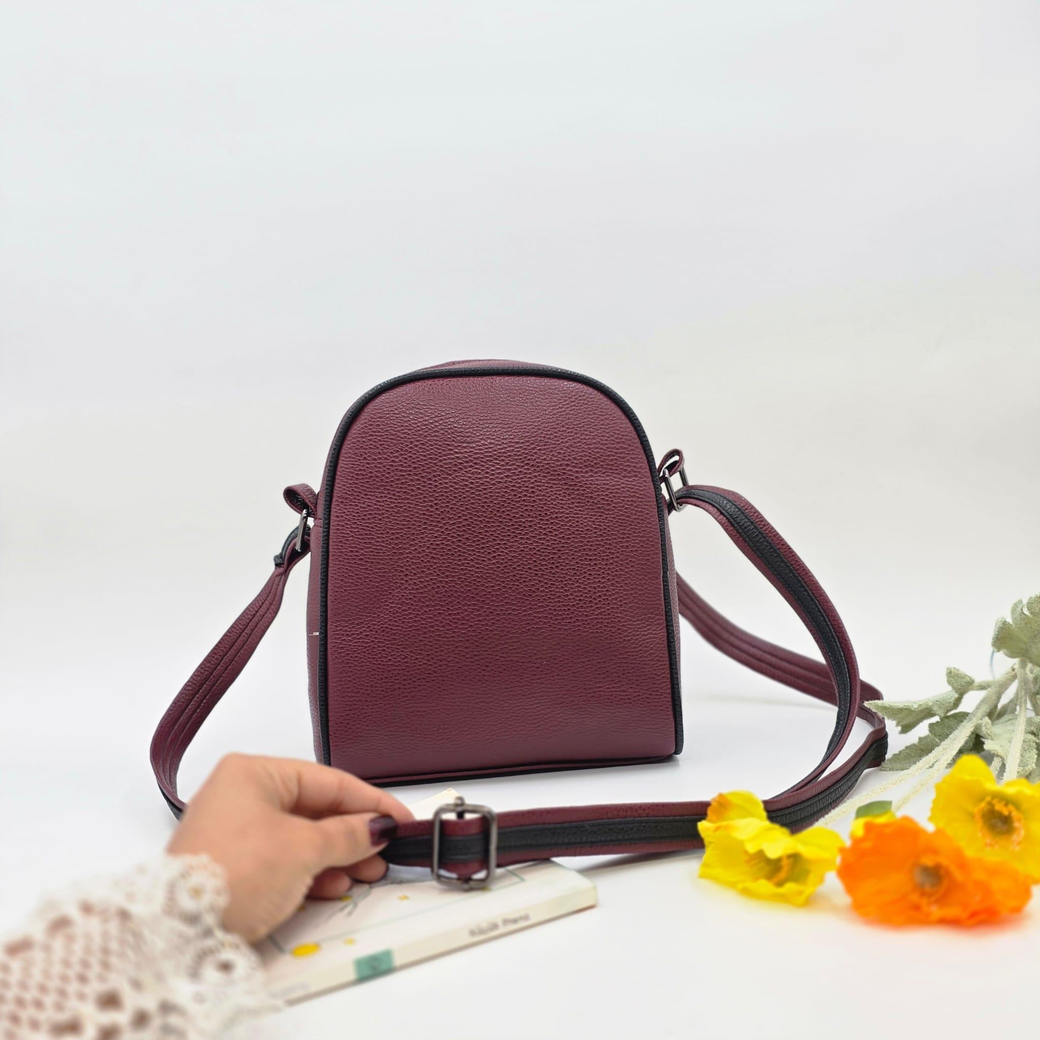 Küçük Prens Figürlü Küçük Postacı Omuz Çantası Etnik Bohem Style - Bordo