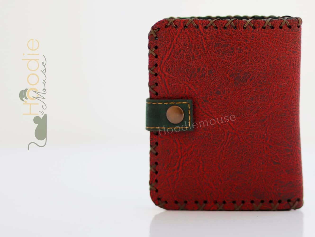 MEXSİCAN F.KAHLO Figürlü Küçük Cüzdan Etnik Bohem Retro Style - BORDO
