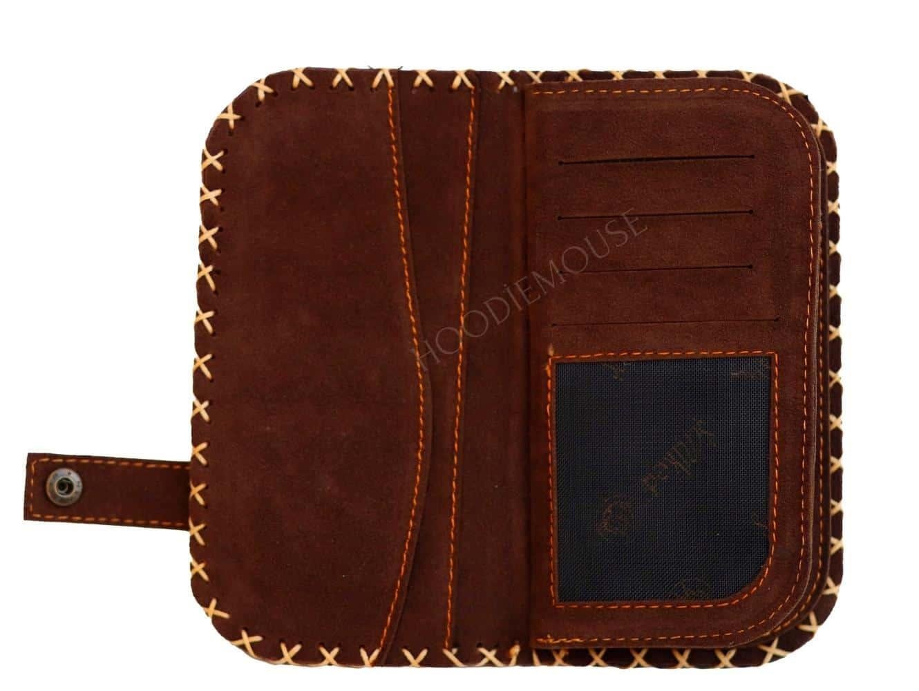 Y.Küçük Prens Figürlü Büyük Cüzdan Etnik Bohem Retro Vintage Style - BORDO