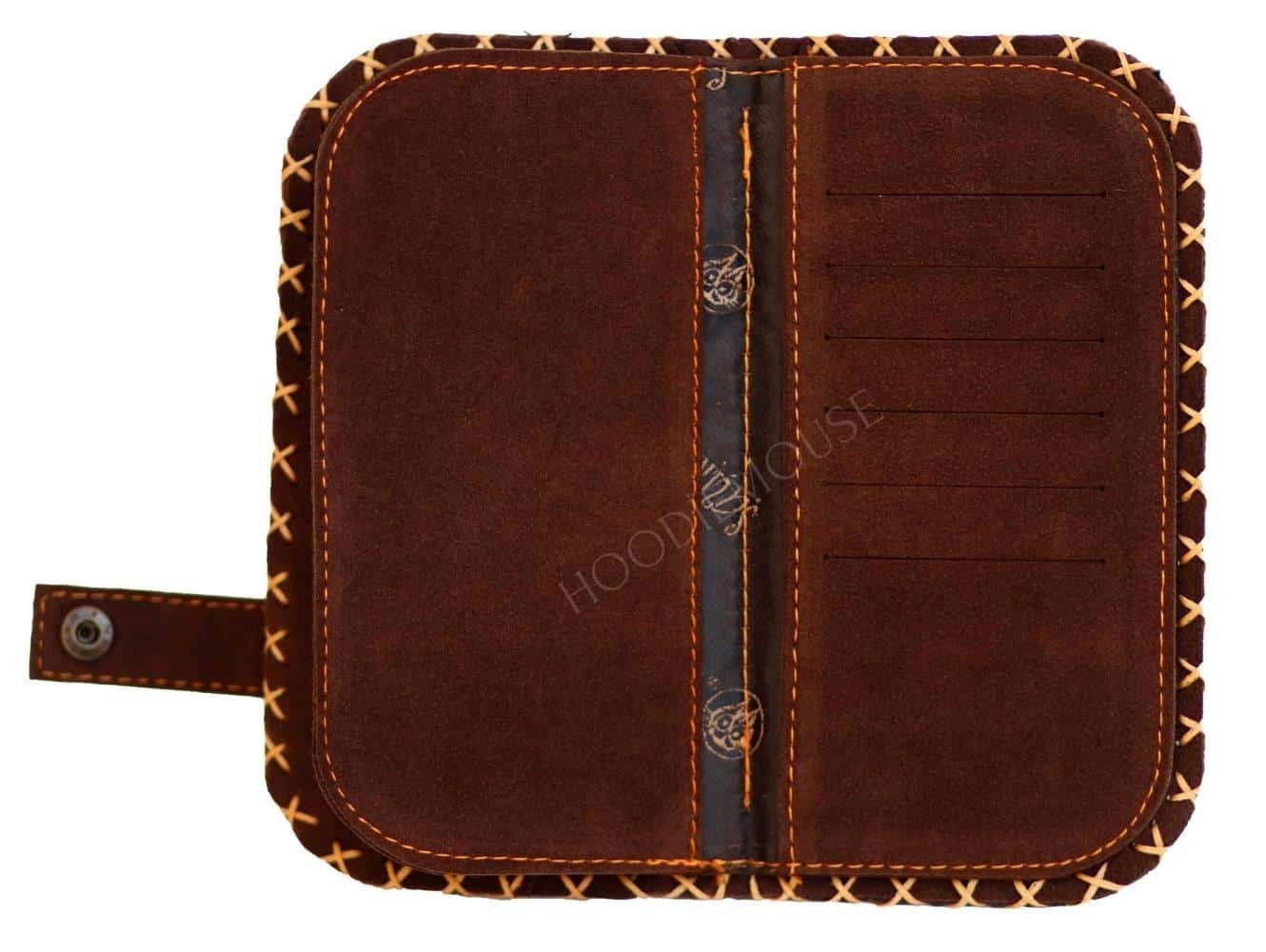 Y.Küçük Prens Figürlü Büyük Cüzdan Etnik Bohem Retro Vintage Style - BORDO