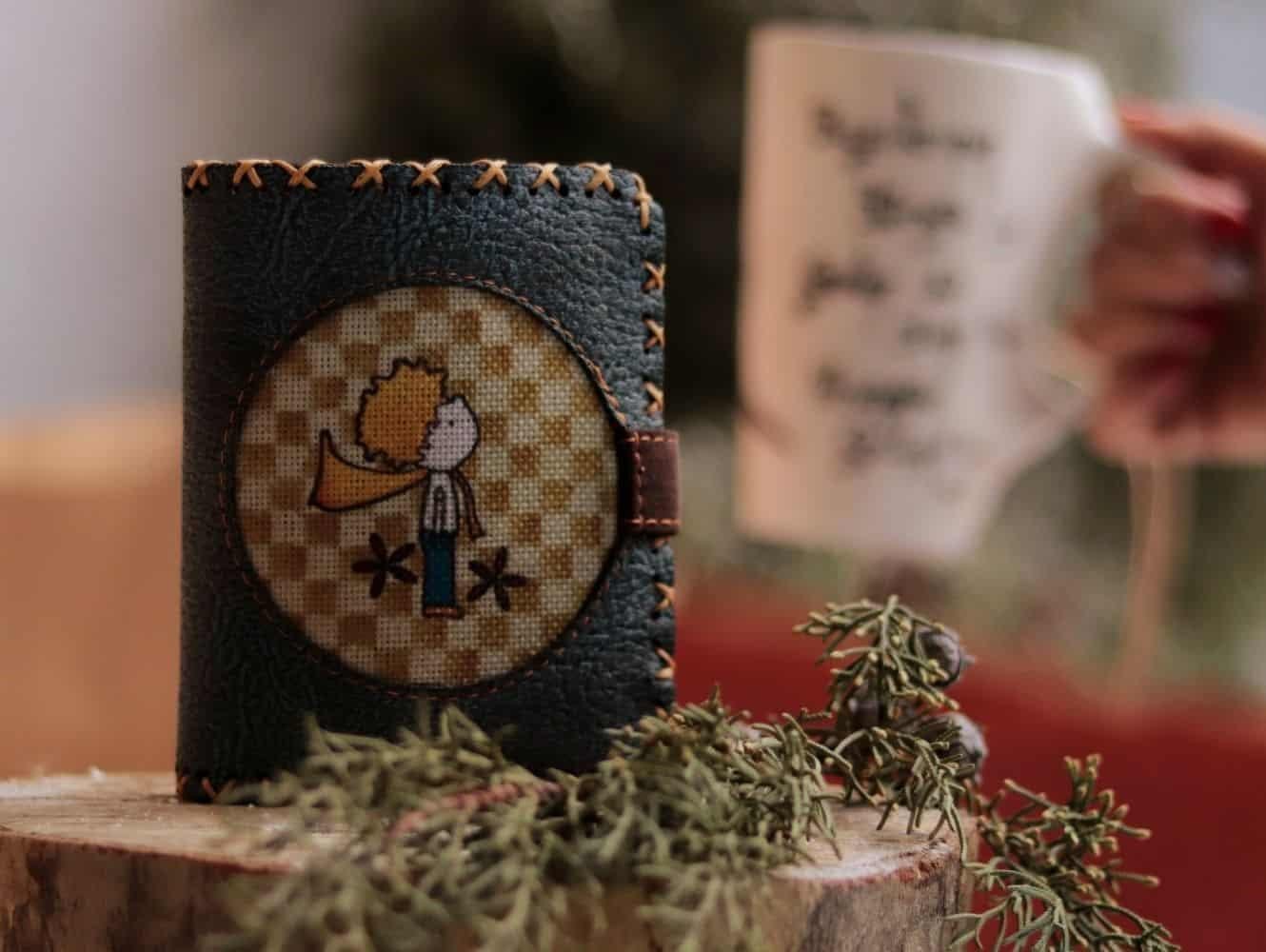 Y.KUCUK PRENS Figürlü Küçük Cüzdan Etnik Bohem Retro Style - PETROL