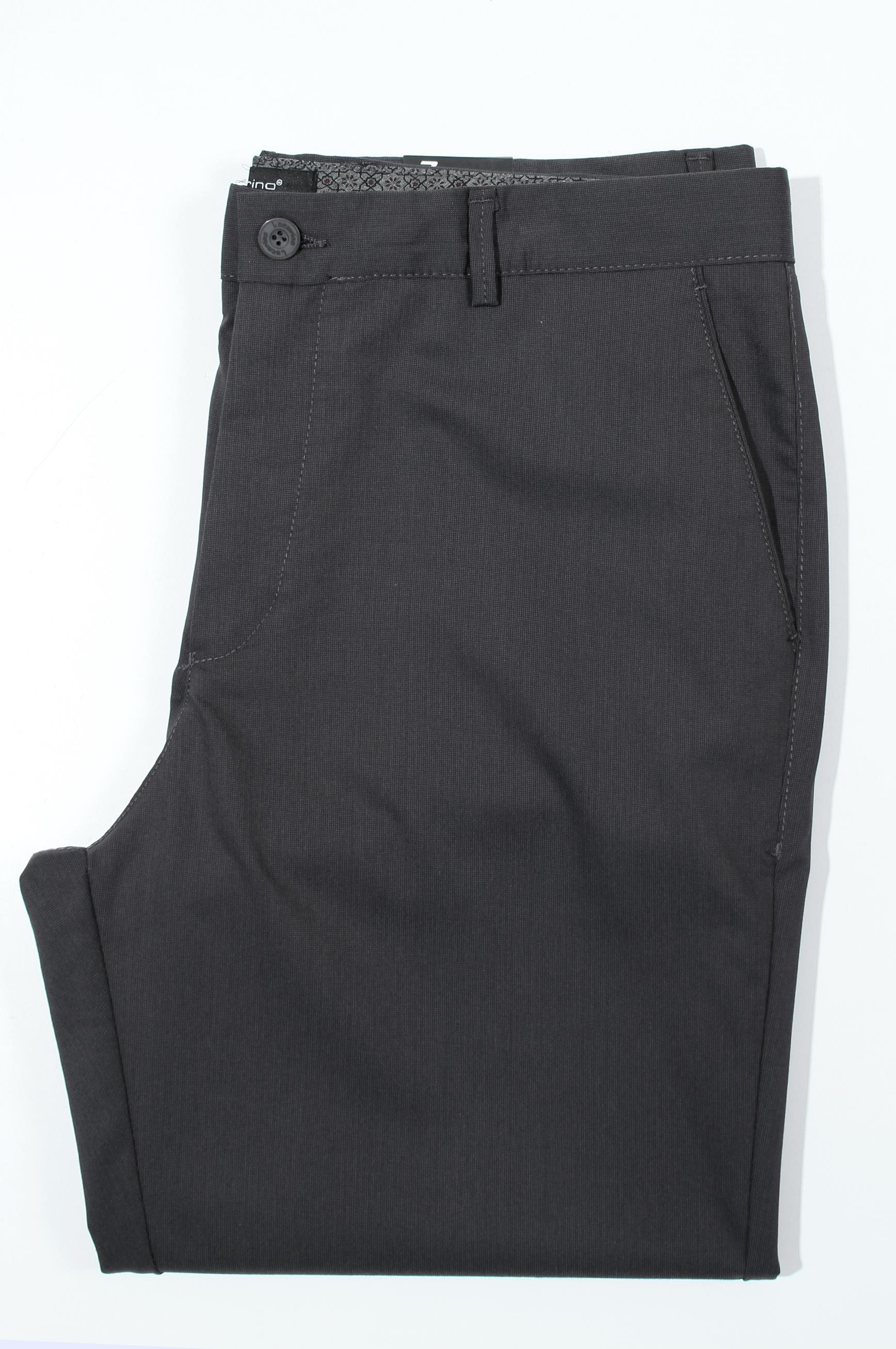 LACARINOErkek Klasik Kesim Antrasit Pantolon