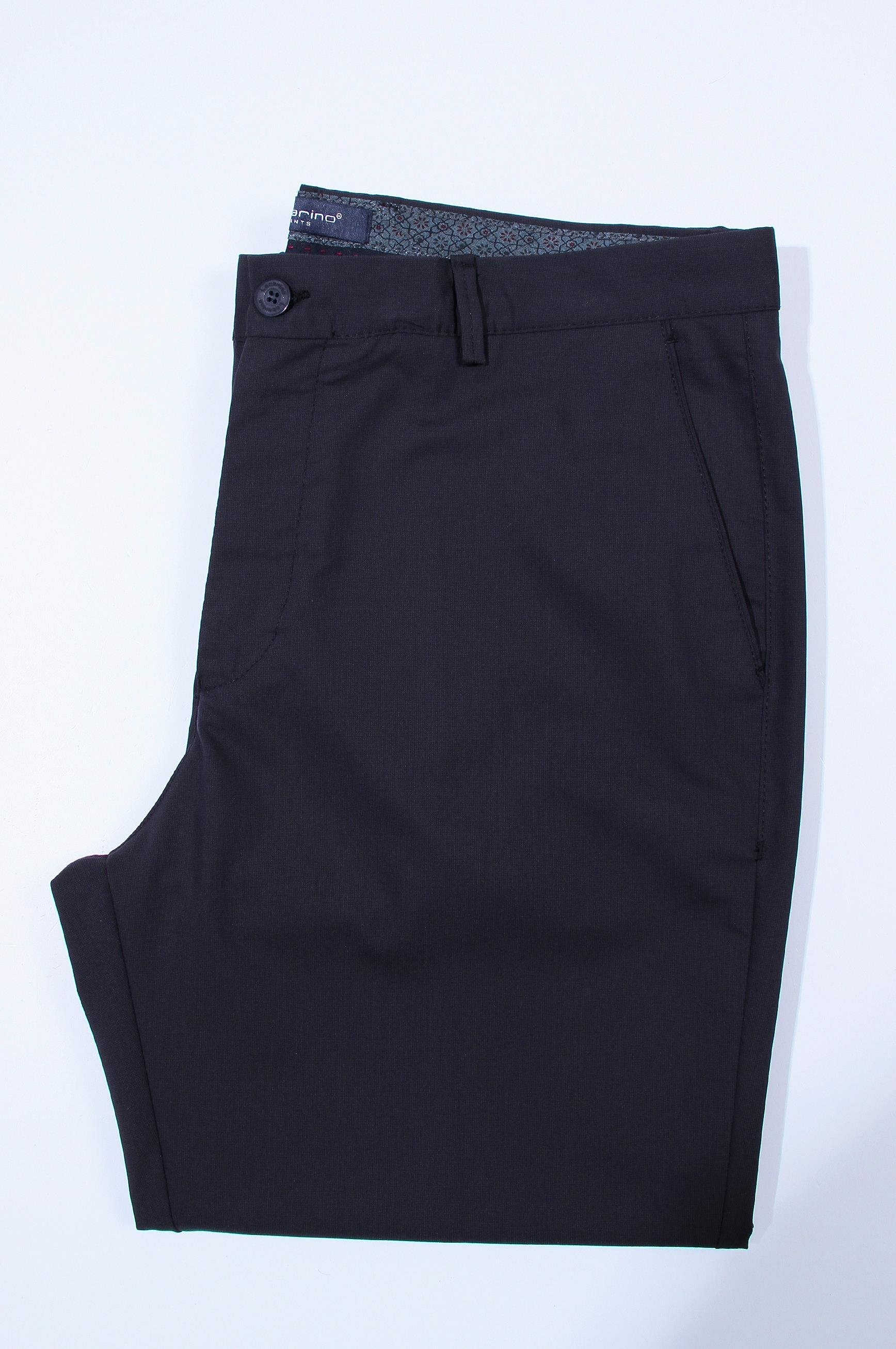 LACARINOErkek Klasik Kesim Lacivert Pantolon