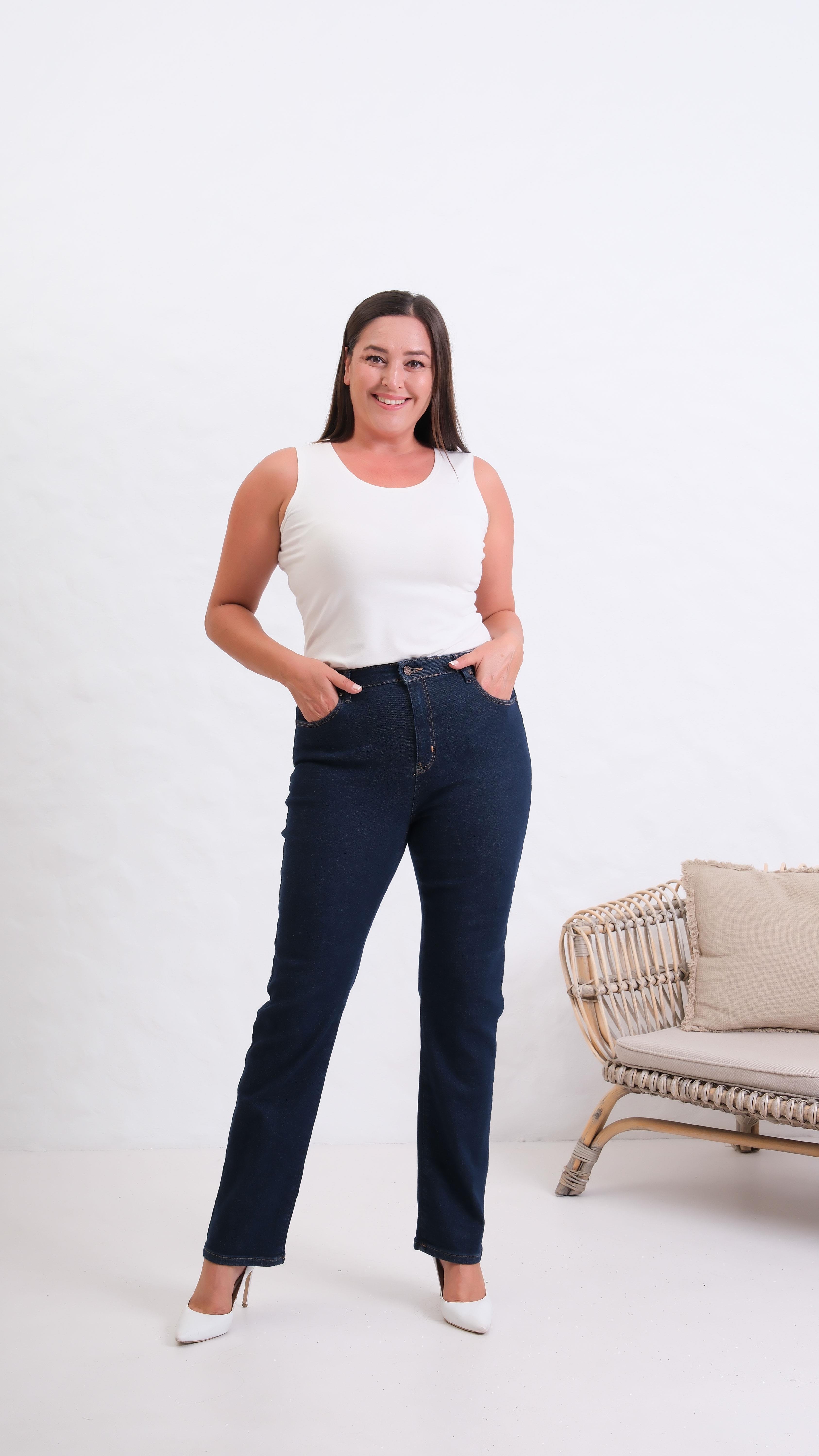 LACARINOHigh-Waisted Skinny Rinze Jeans