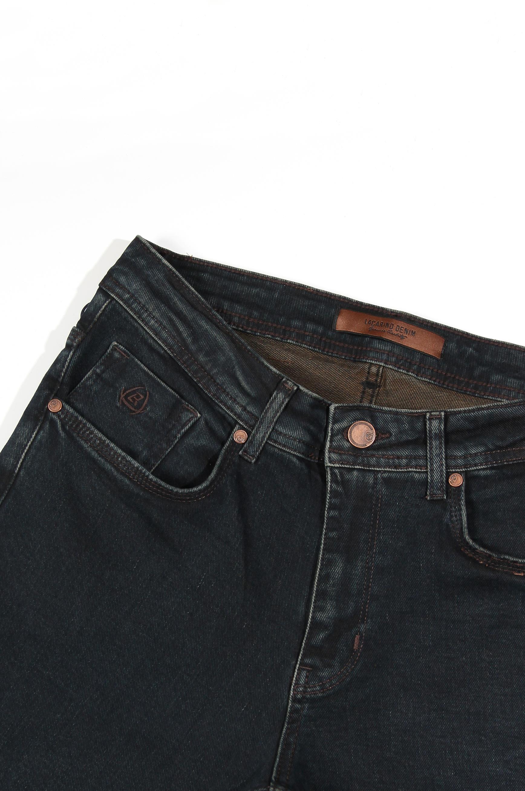 LACARINOYüksek Bel Boru Paça Od Kahve Jean Pantolon