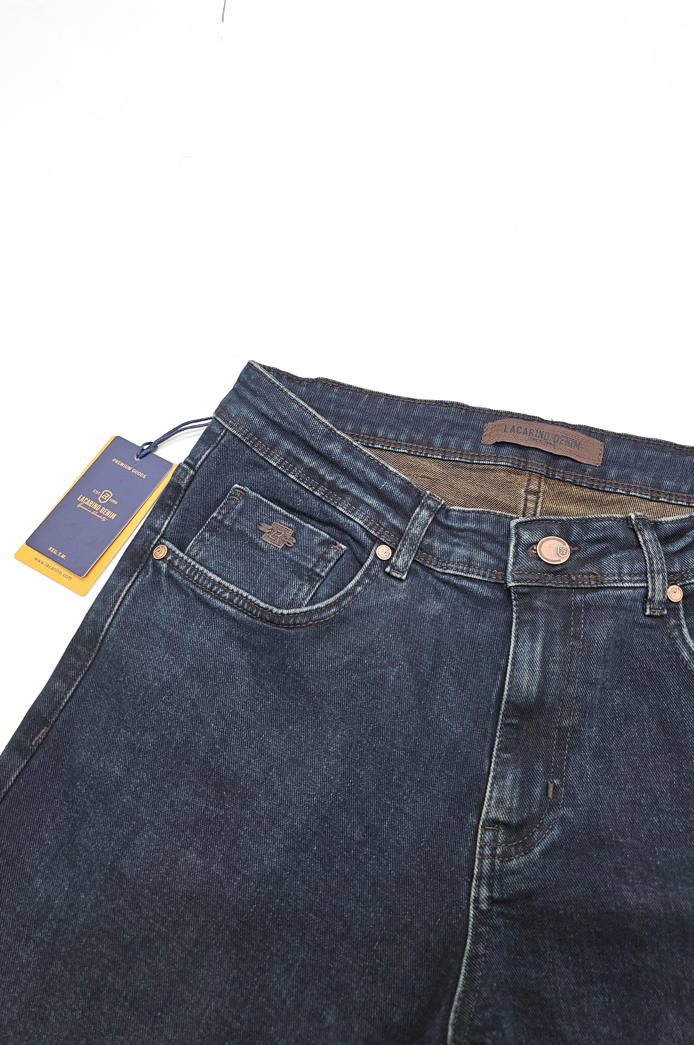 LACARINOYüksek Bel Boru Paça Od Kahve Erkek Jean Pantolon