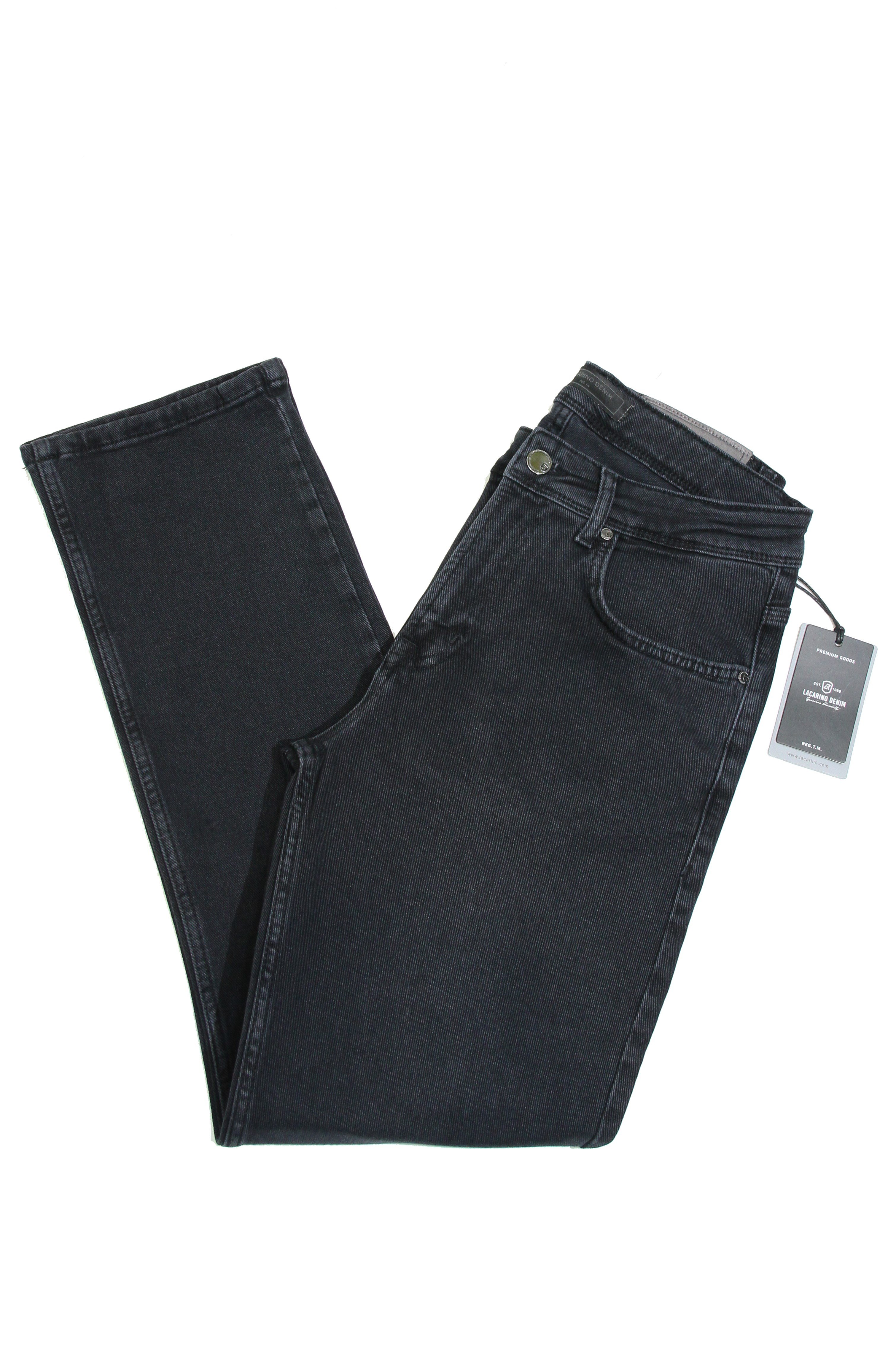 LACARINOYüksek Bel Boru Paça Füme Erkek Jean Pantolon