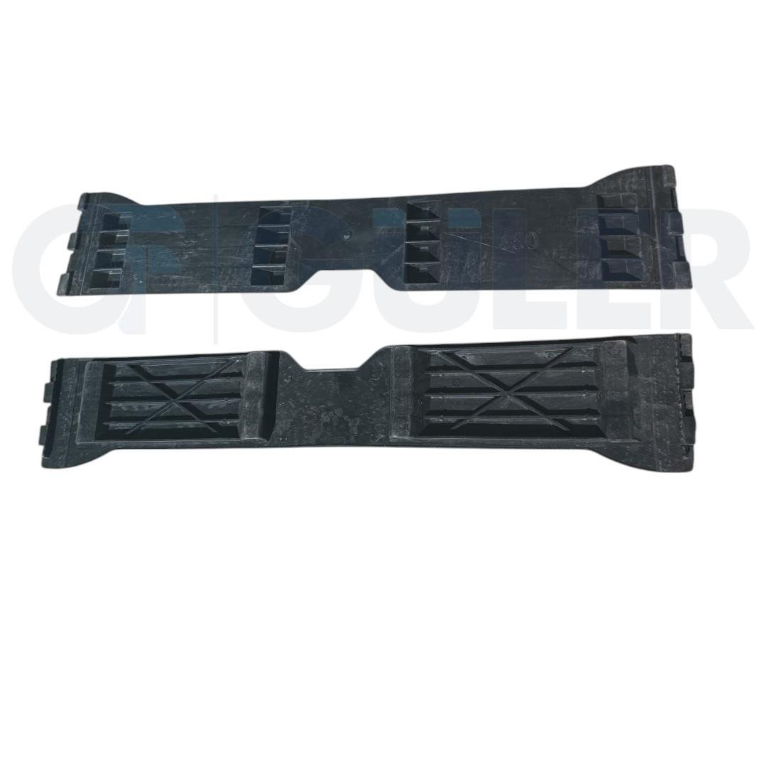 Edscha Çatı Katlama Plakası – 650 mm Siyah Plastik