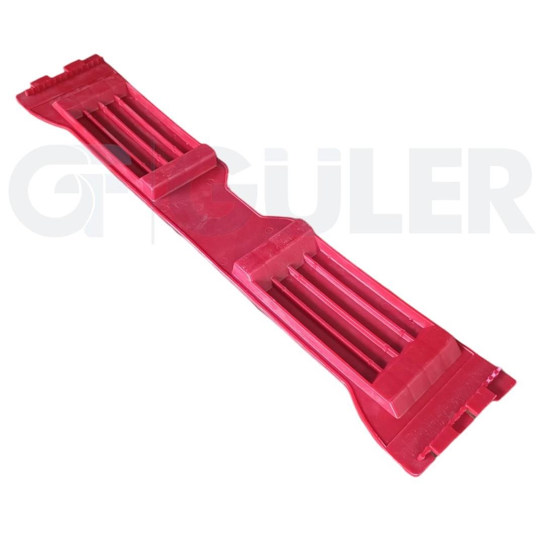 Versus Dorse Üst Çatı Katlama Plakası – 600 mm Kırmızı Plastik