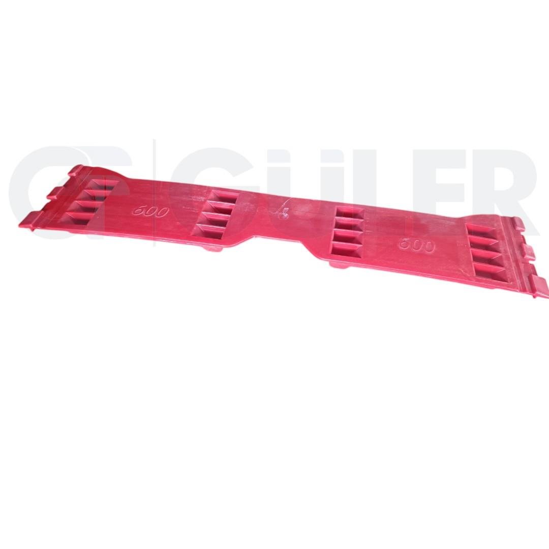 Versus Dorse Üst Çatı Katlama Plakası – 600 mm Kırmızı Plastik