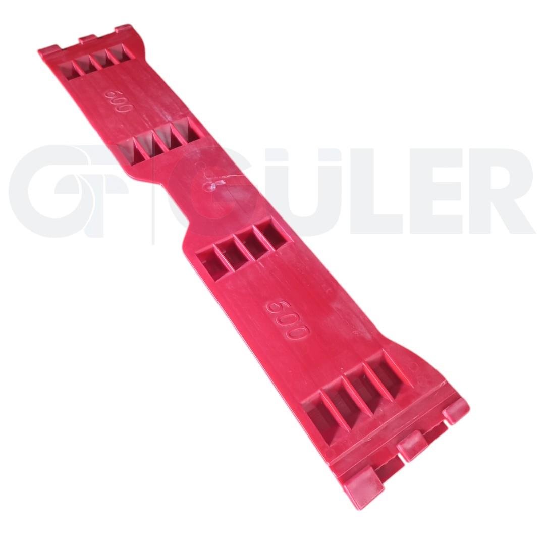 Versus Dorse Üst Çatı Katlama Plakası – 600 mm Kırmızı Plastik