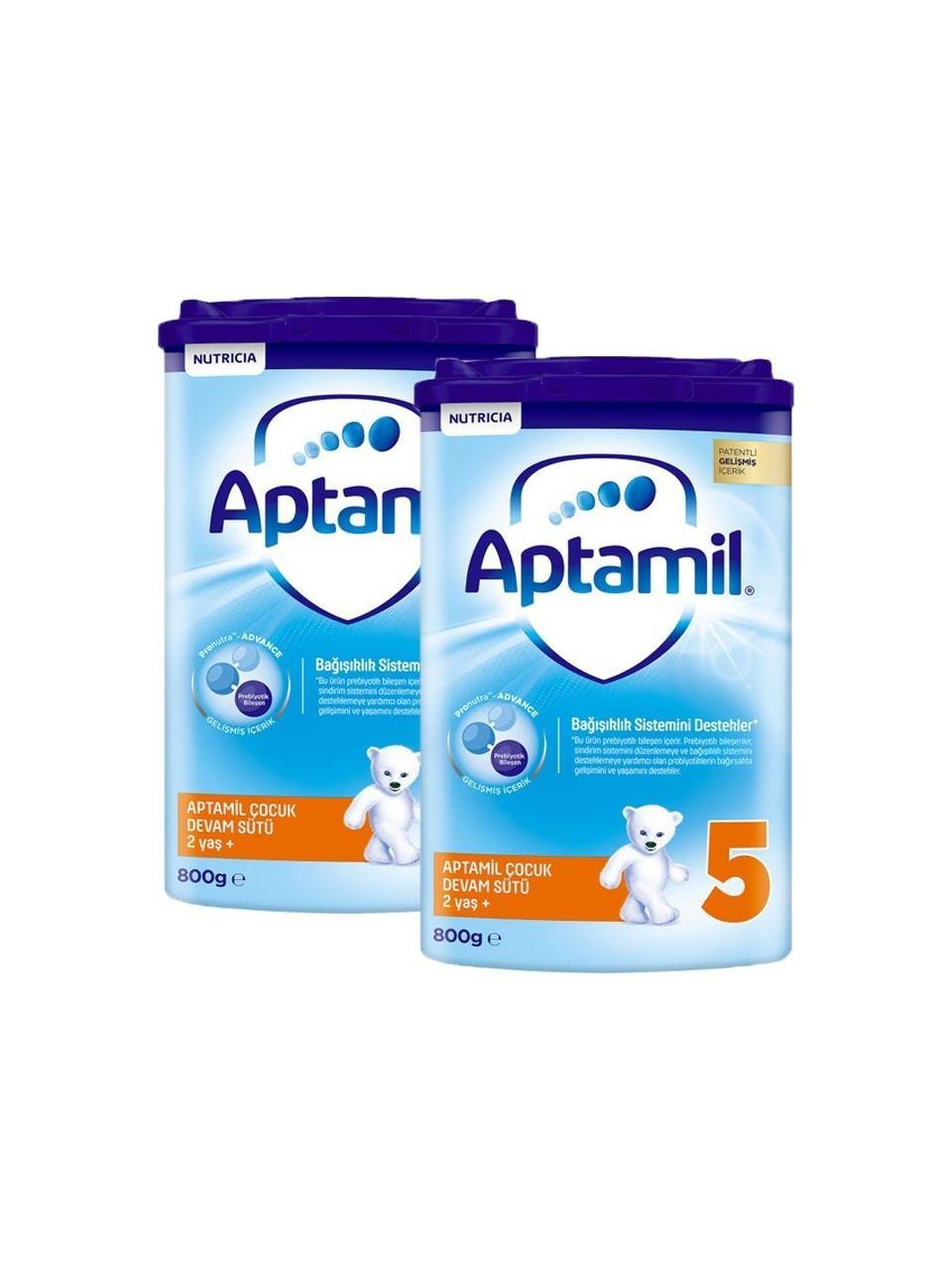 Aptamil 5 Çocuk Devam Sütü 800 gr 2'li