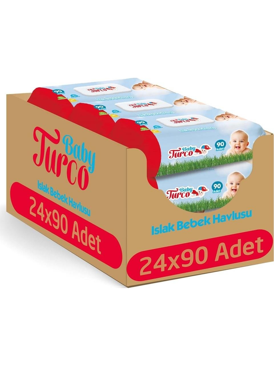 Baby Turco Baby Turco Islak Havlu 90'lı x 24