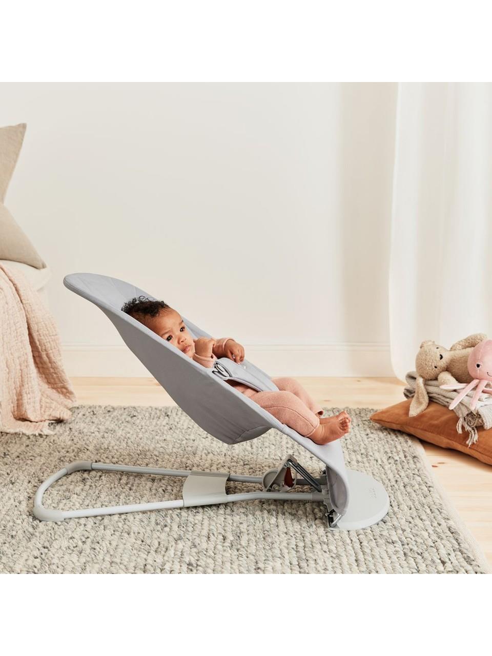 BabyBjörn Bliss Ana Kucağı Cotton Oyuncaklı - Grey Petal