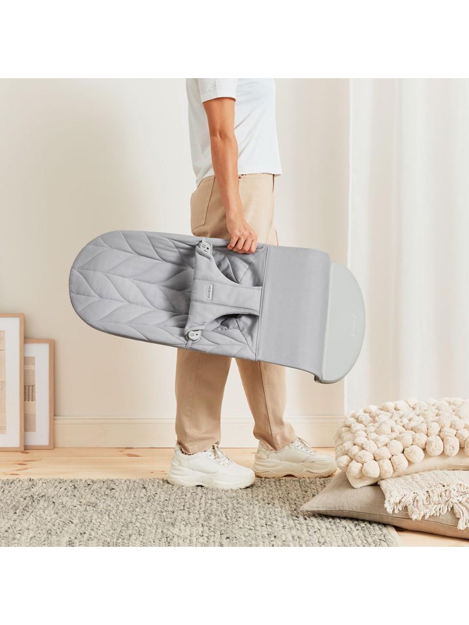 BabyBjörn Bliss Ana Kucağı Cotton Oyuncaklı - Grey Petal