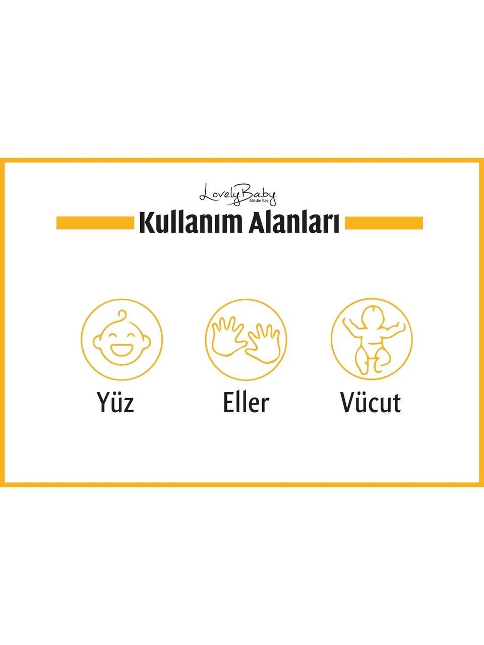 Bebek Ağız Silme Bezi 3'lü Set