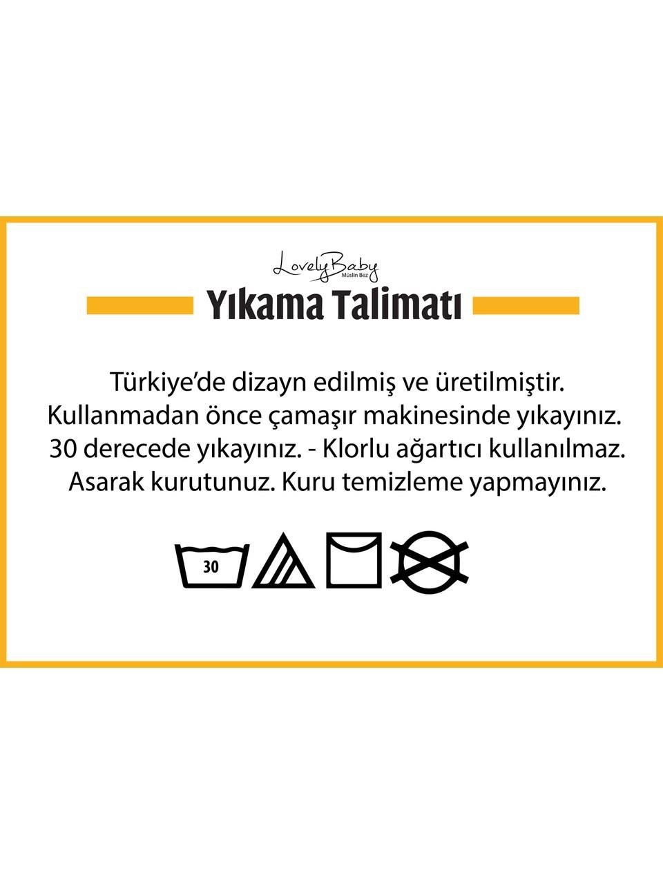 Bebek Ağız Silme Bezi 3'lü Set
