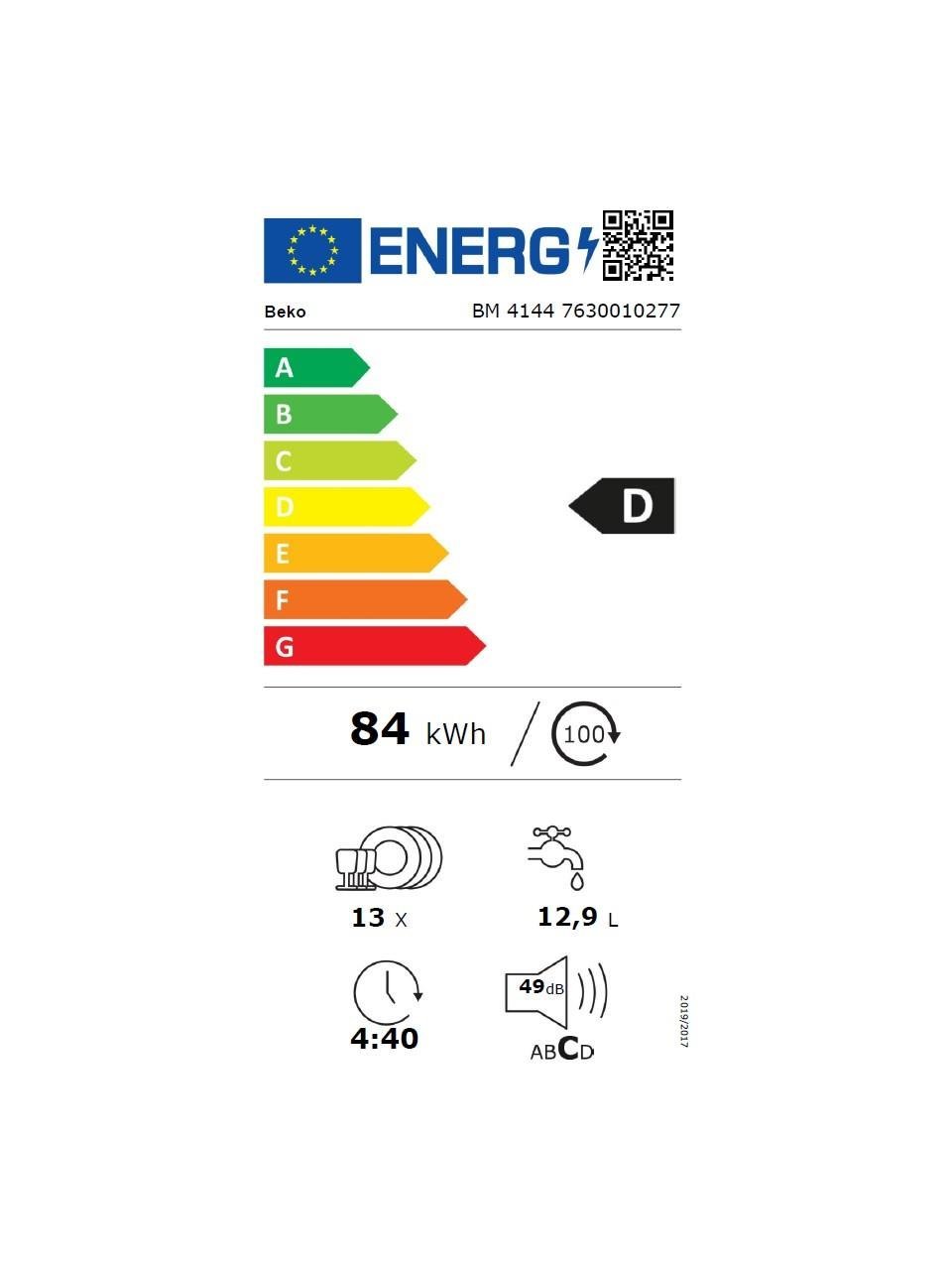 Beko Bm 4144 D Enerji Sınıfı 4 Programlı Bulaşık Makinesi