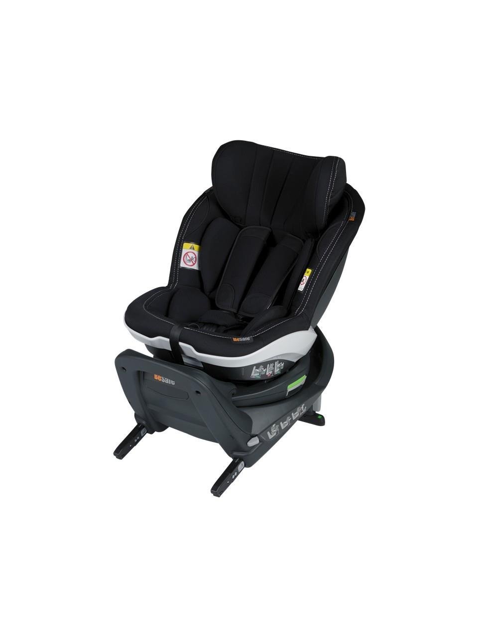 BeSafe Izi Turn I-size 0-18 kg 360 ° Dönebilen İsofix'li Oto Koltuğu Siyah