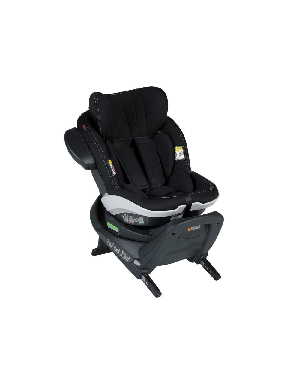 BeSafe Izi Turn I-size 0-18 kg 360 ° Dönebilen İsofix'li Oto Koltuğu Siyah
