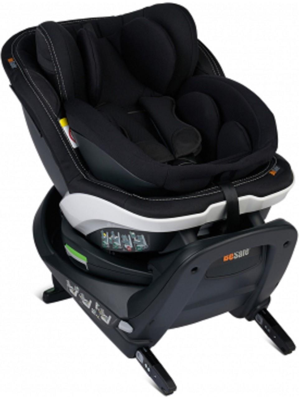 BeSafe Izi Turn I-size 0-18 kg 360 ° Dönebilen İsofix'li Oto Koltuğu Siyah