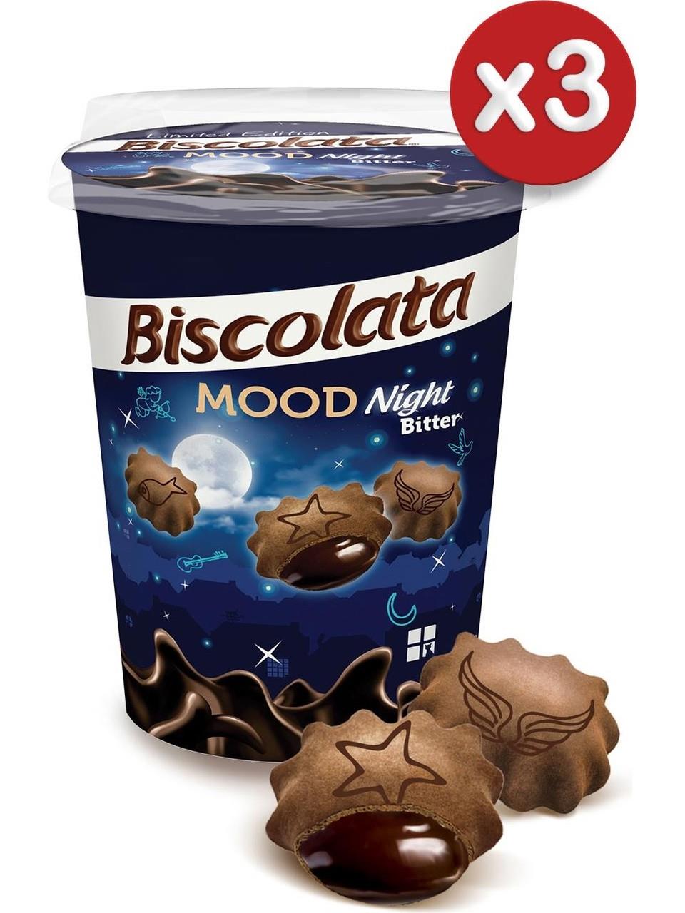 Biscolata Mood Night Bitter 125 gr x 3