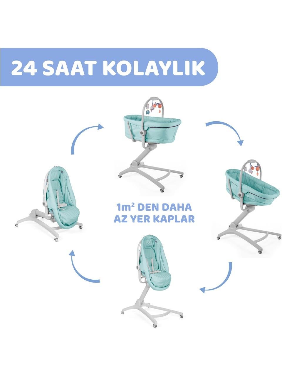 Chicco Baby Hug 4 in 1 Ana Kucağı Glacıal