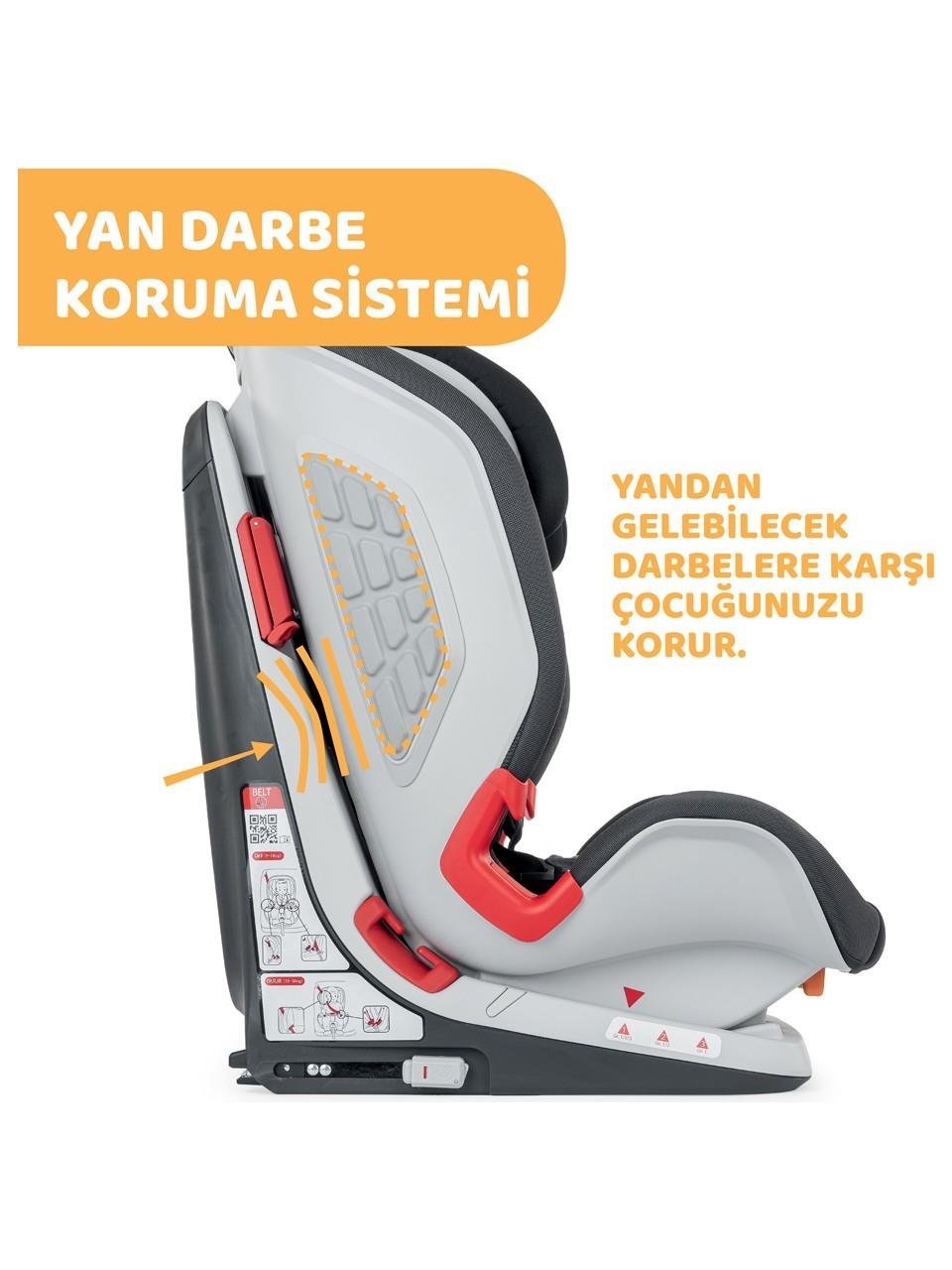 Chicco Youniverse Fix 1 2 3 Oto Koltuğu (9 - 36 kg) - Black