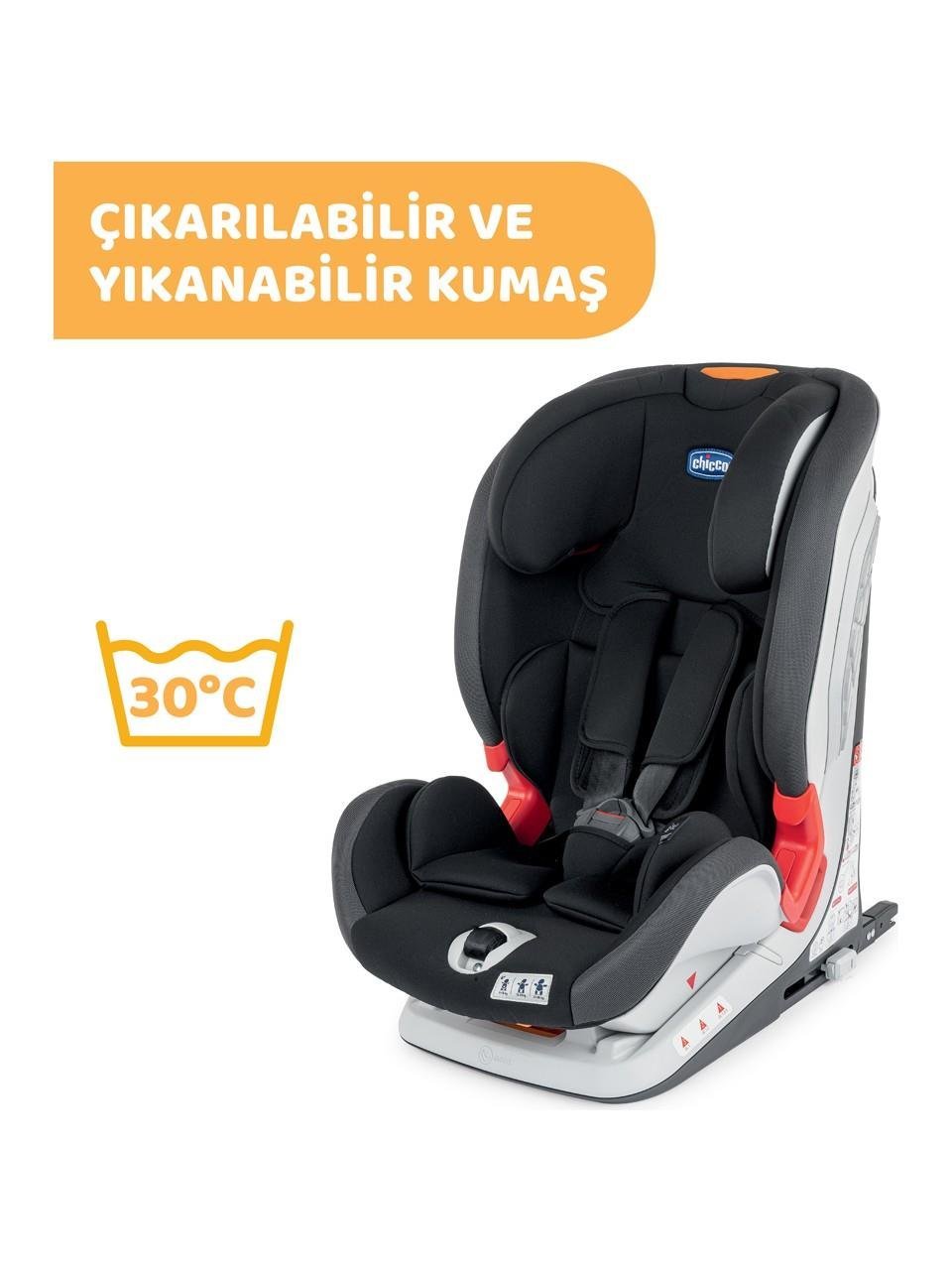 Chicco Youniverse Fix 1 2 3 Oto Koltuğu (9 - 36 kg) - Black