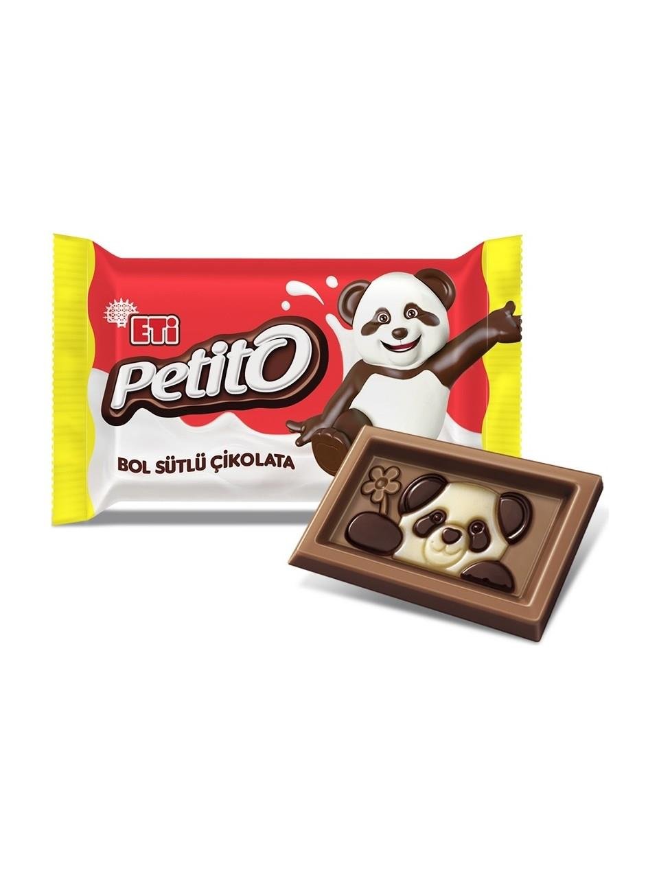 Eti Petito Bol Sütlü Çikolata 8 g x 48 Adet