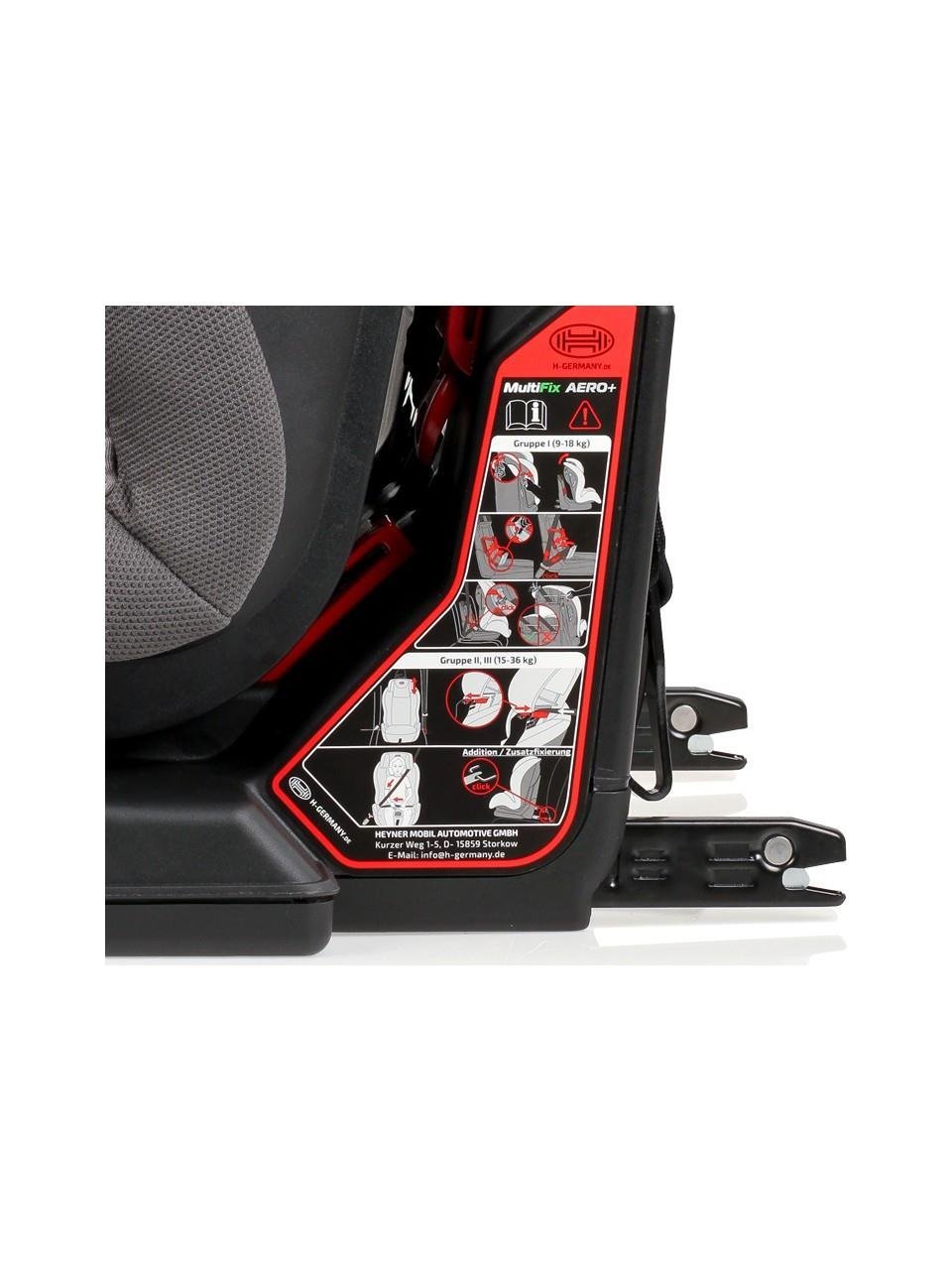 Heyner Multifix Aero Plus 9 - 36 kg Isofix Oto Koltuğu