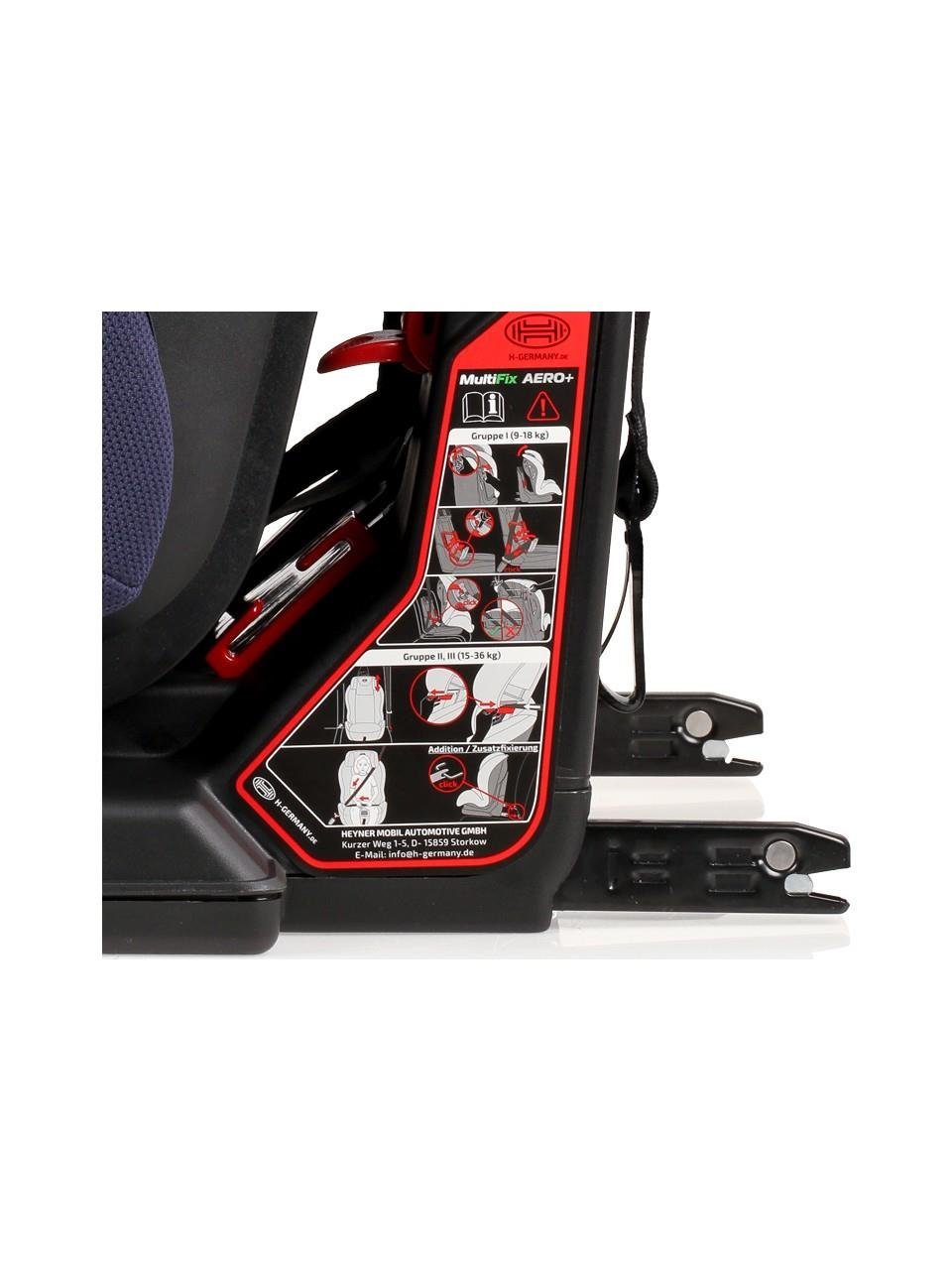 Heyner Multifix Aero Plus 9 - 36 kg Isofix Oto Koltuğu