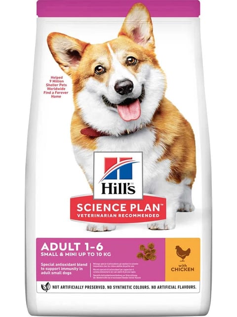 Hill's Science Plan Tavuklu Küçük & Minyatür Irk Yetişkin Köpek Maması 1,5 Kg (Adult Small & Miniature with Chicken)