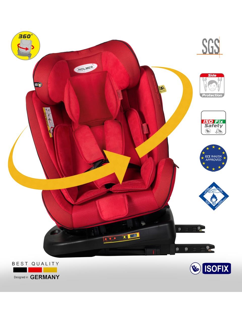 Holmer Maxi Protect Aero 3D ( 360° Dönebilir) 0-36kg Isofix Oto Koltuğu