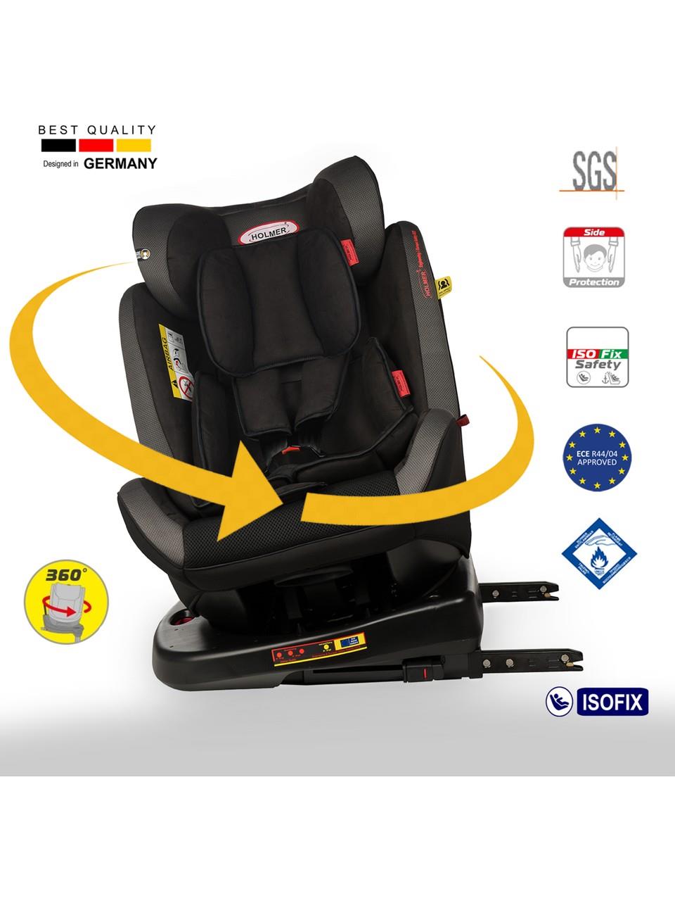Holmer Maxi Protect Aero 3D ( 360° Dönebilir) 0-36kg Isofix Oto Koltuğu