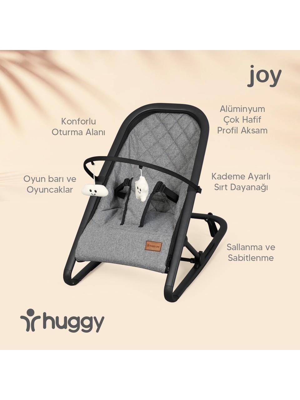 Huggy Joy Oyuncaklı Alüminyum Ana Kucağı